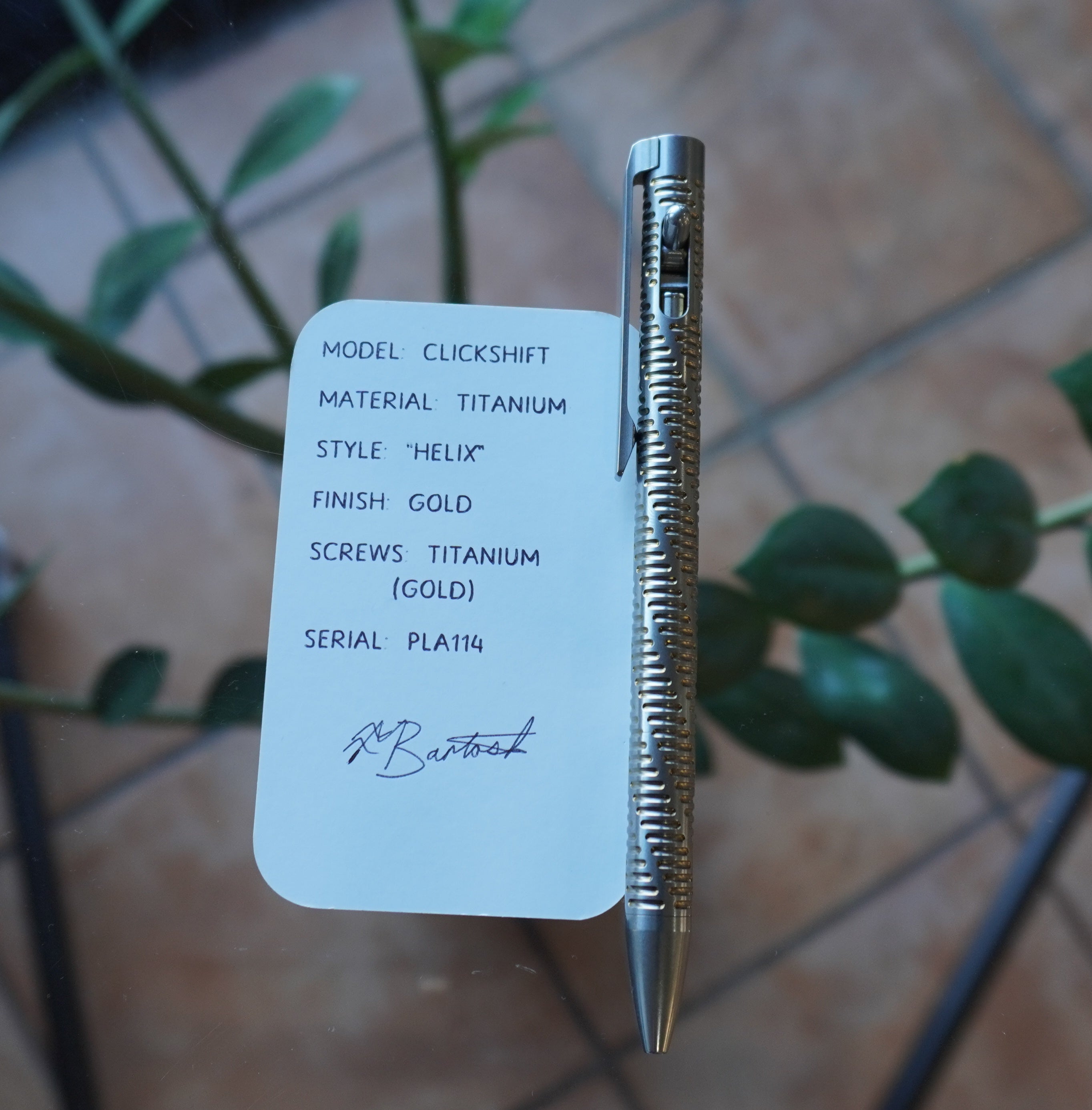 PenLab™ Custom Pen: PLA0114