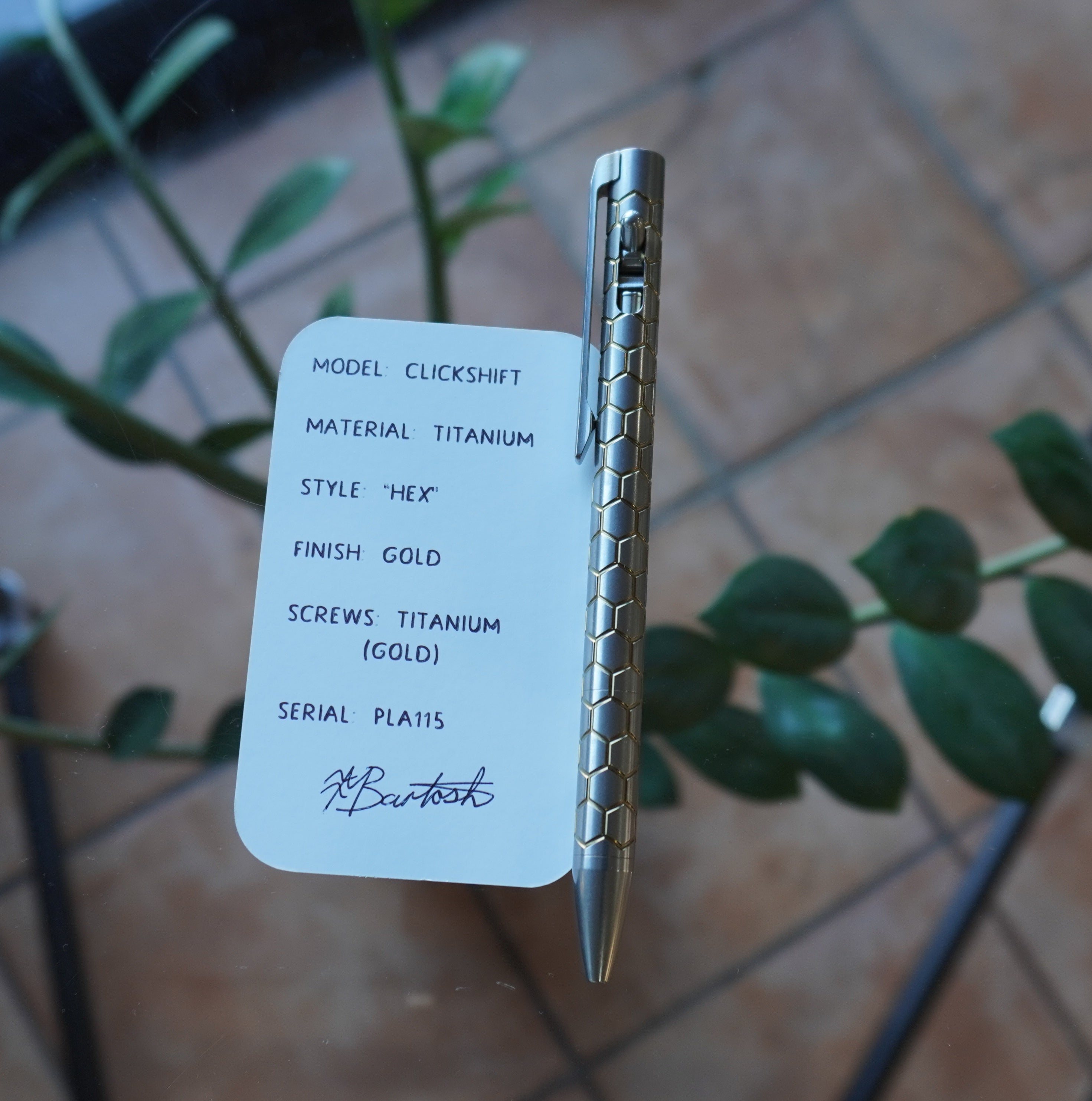 PenLab™ Custom Pen: PLA0115