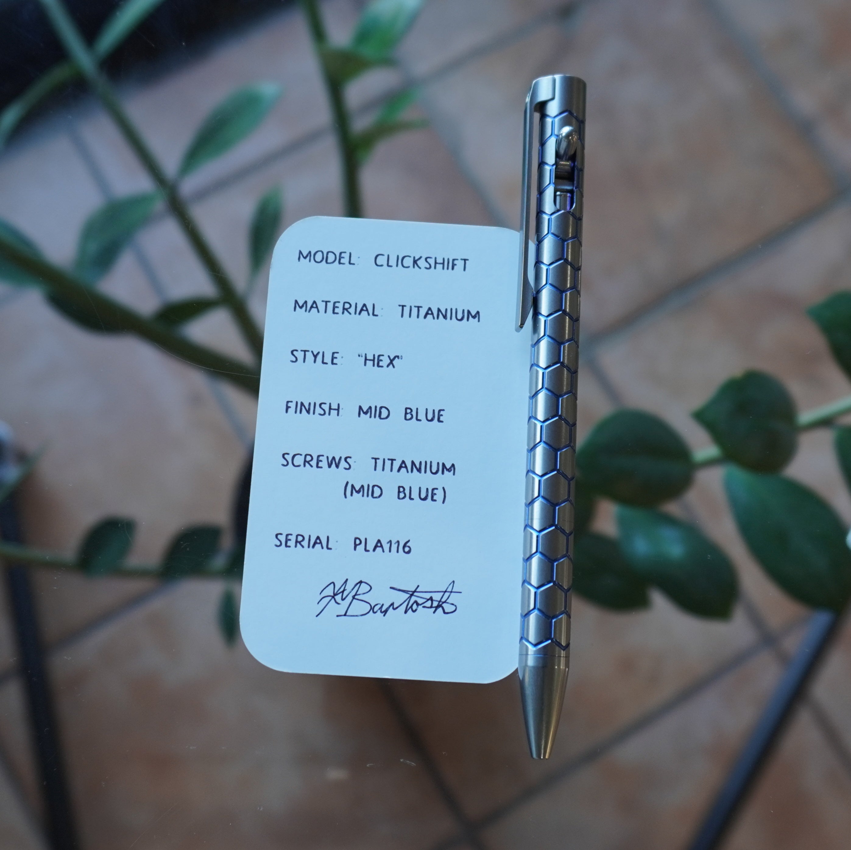 PenLab™ Custom Pen: PLA0116