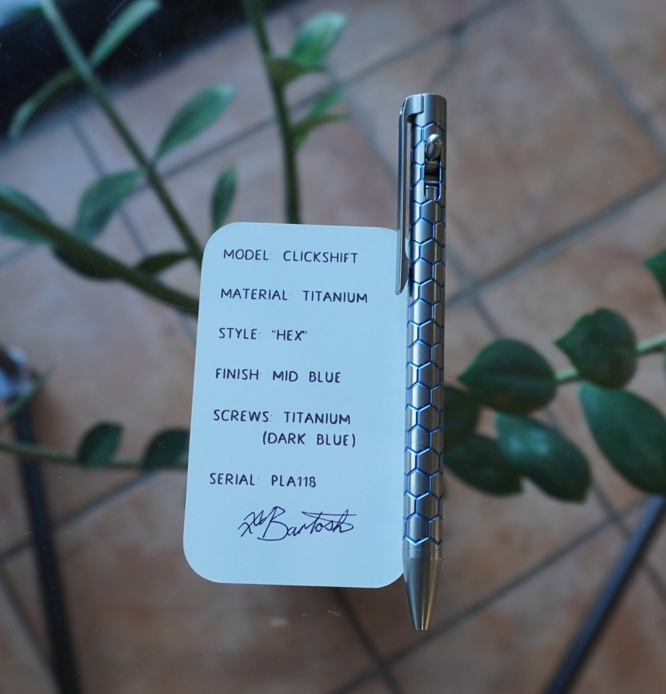 PenLab™ Custom Pen: PLA0118