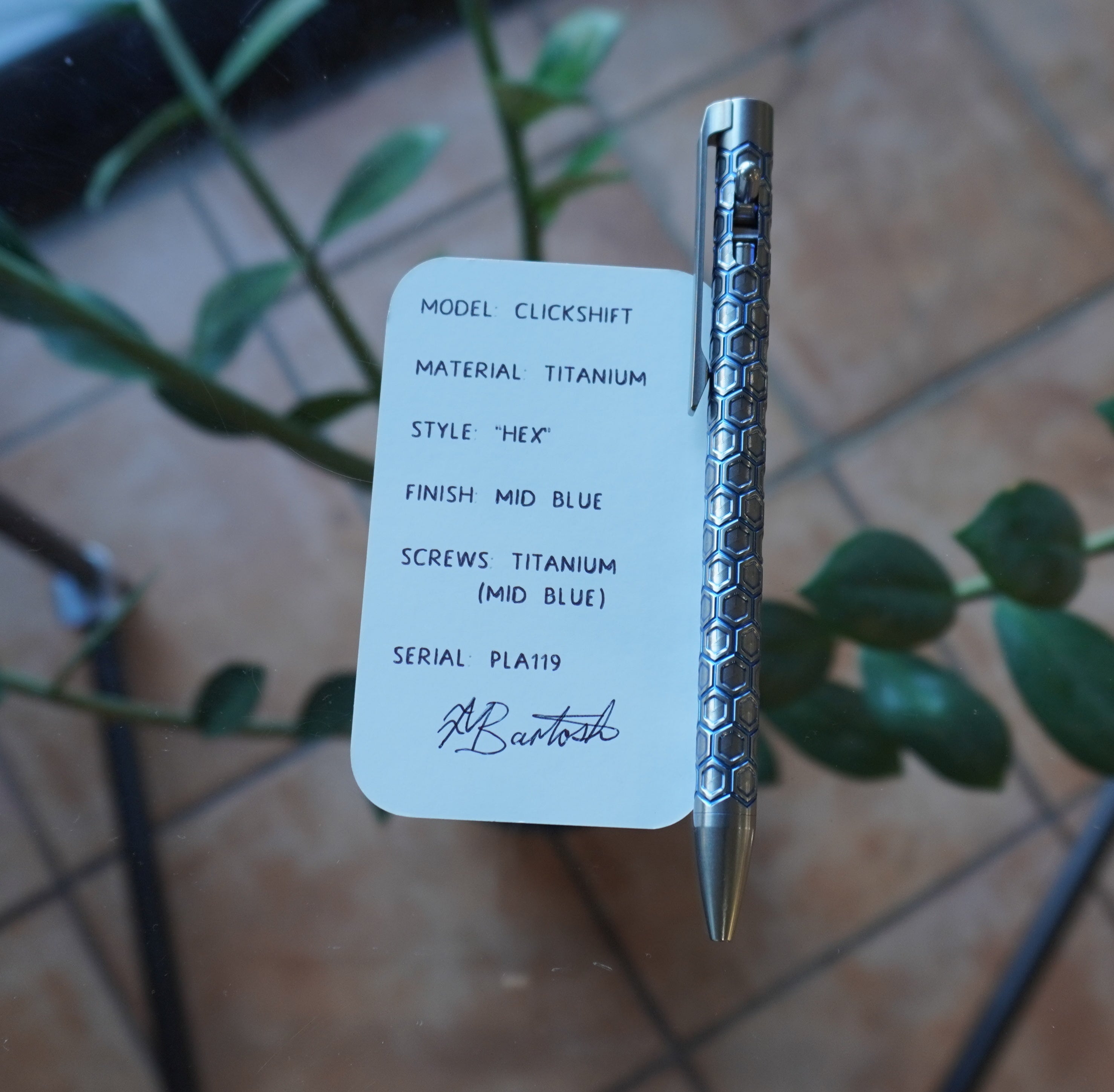 PenLab™ Custom Pen: PLA0119