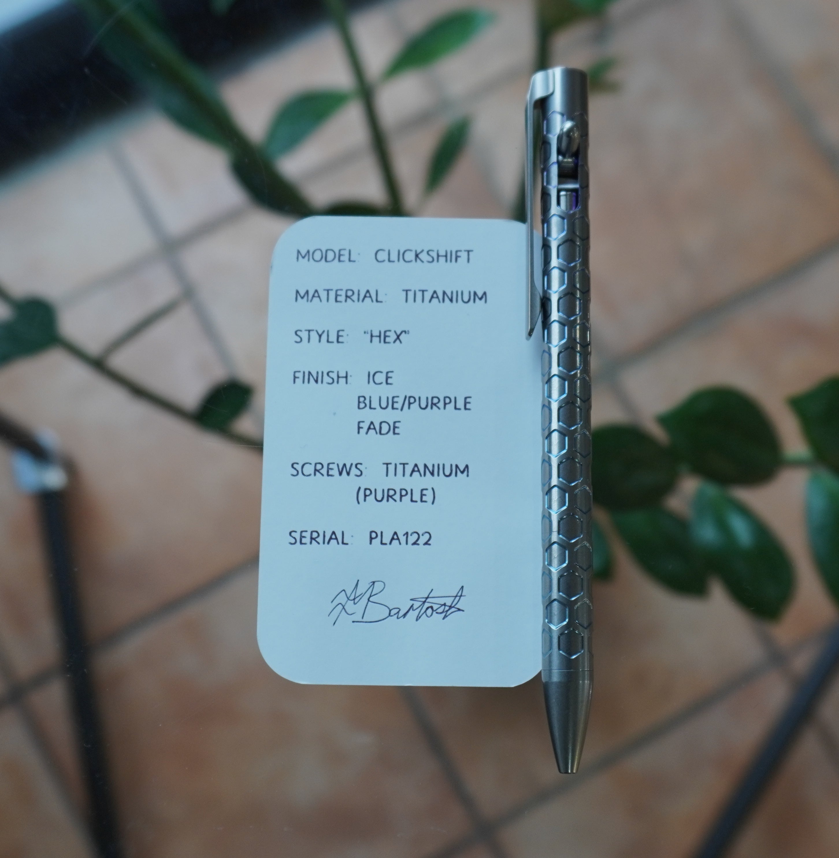 PenLab™ Custom Pen: PLA0122