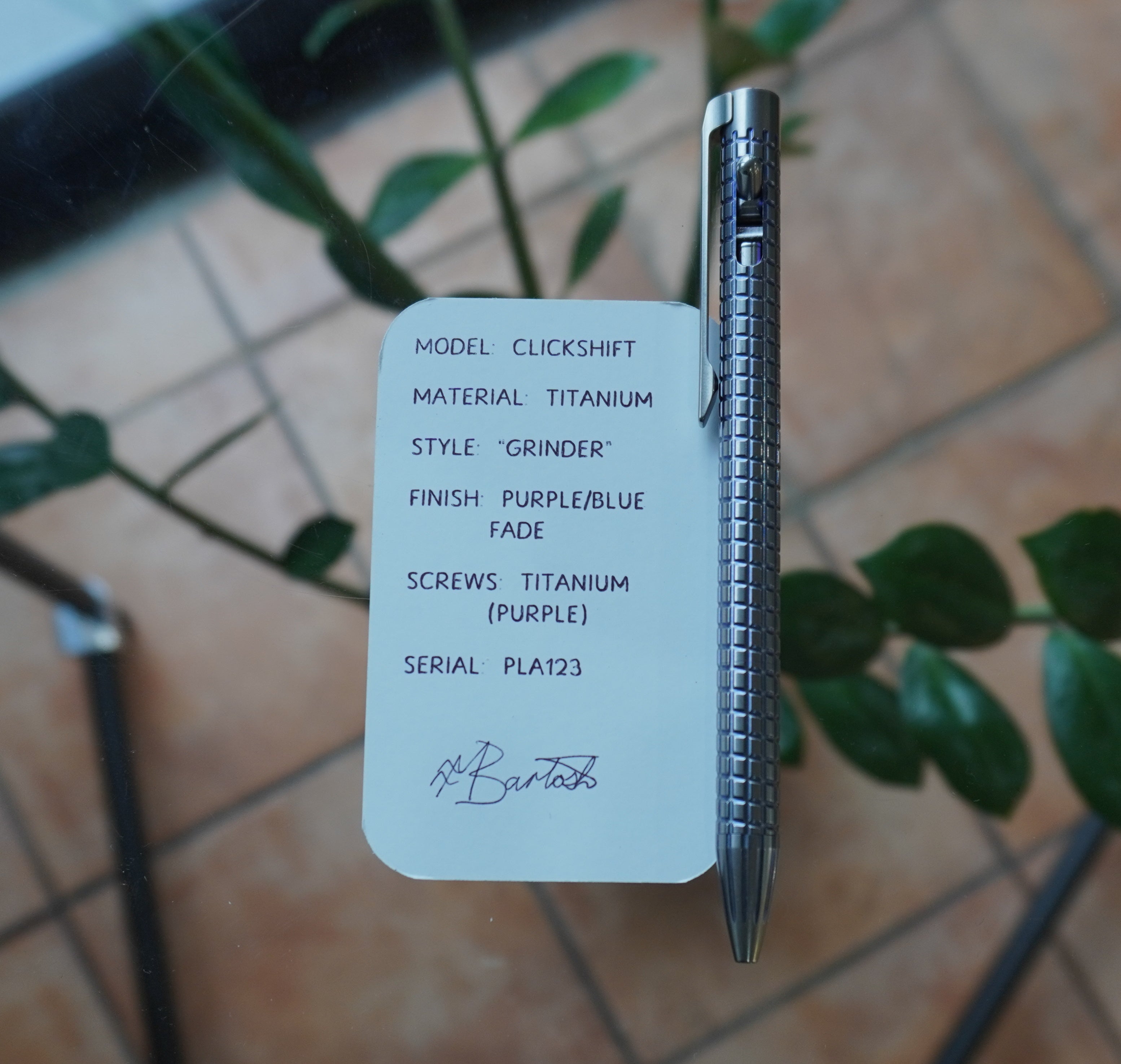 PenLab™ Custom Pen: PLA0123