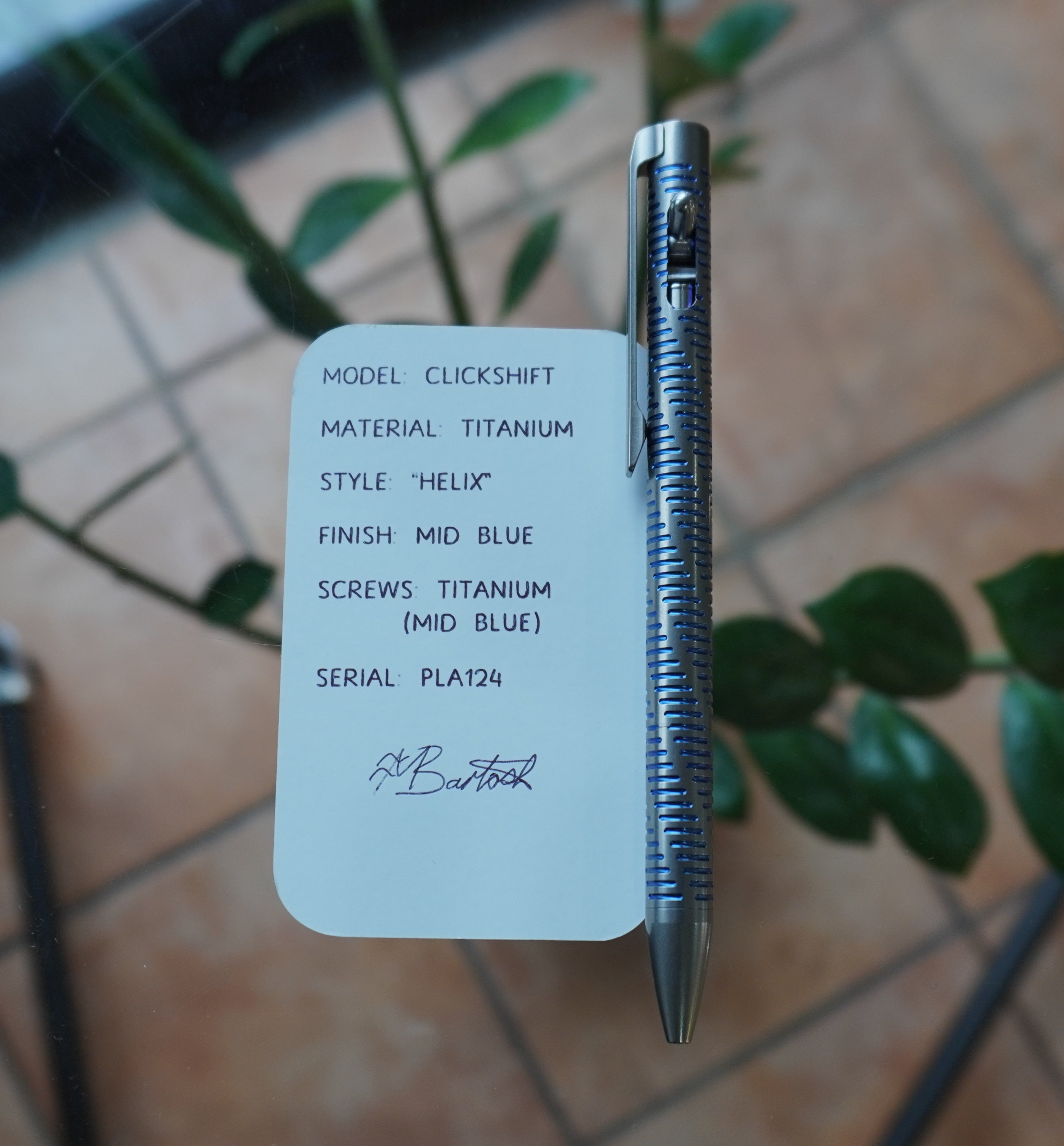 PenLab™ Custom Pen: PLA0124