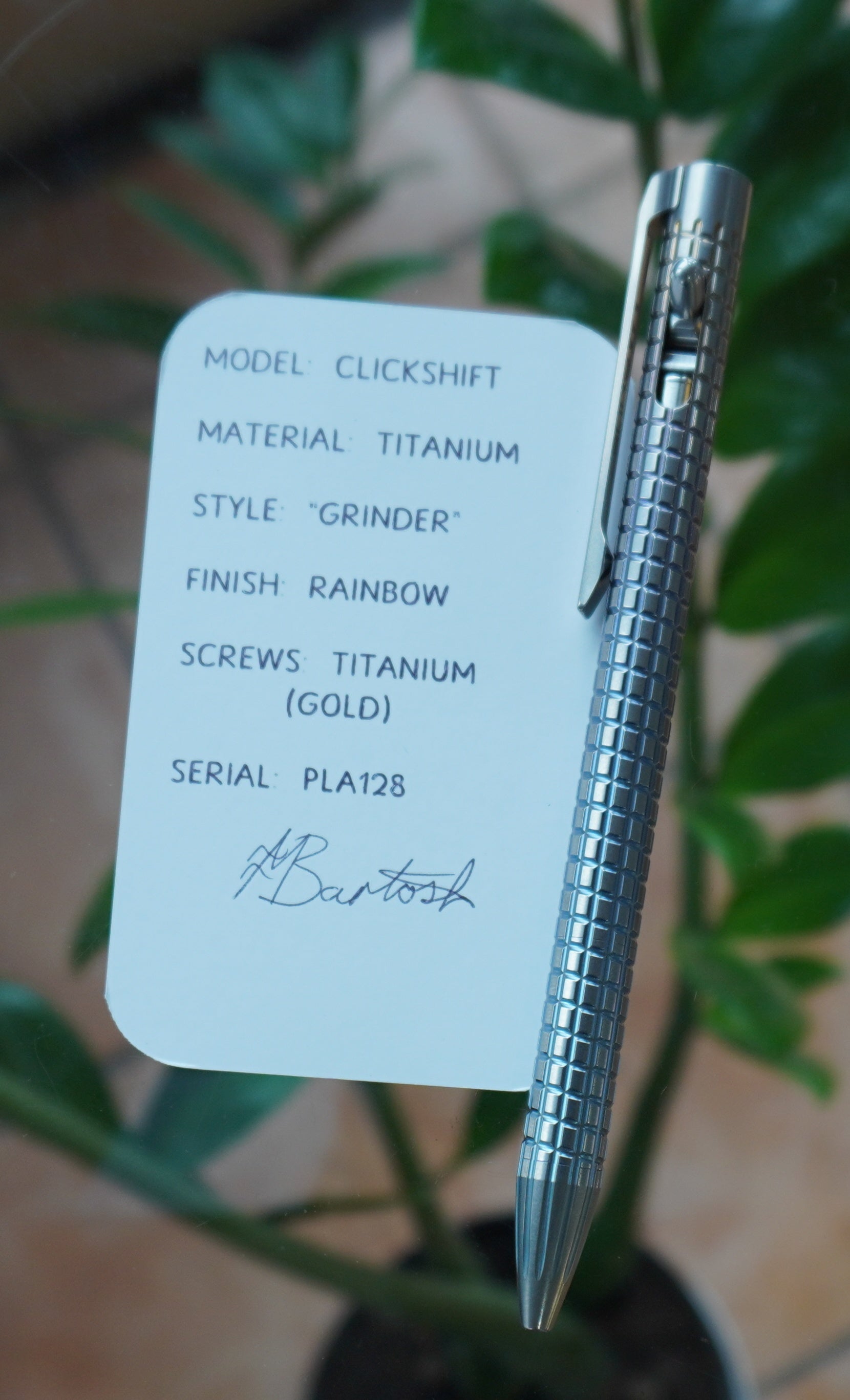 PenLab™ Custom Pen: PLA0128