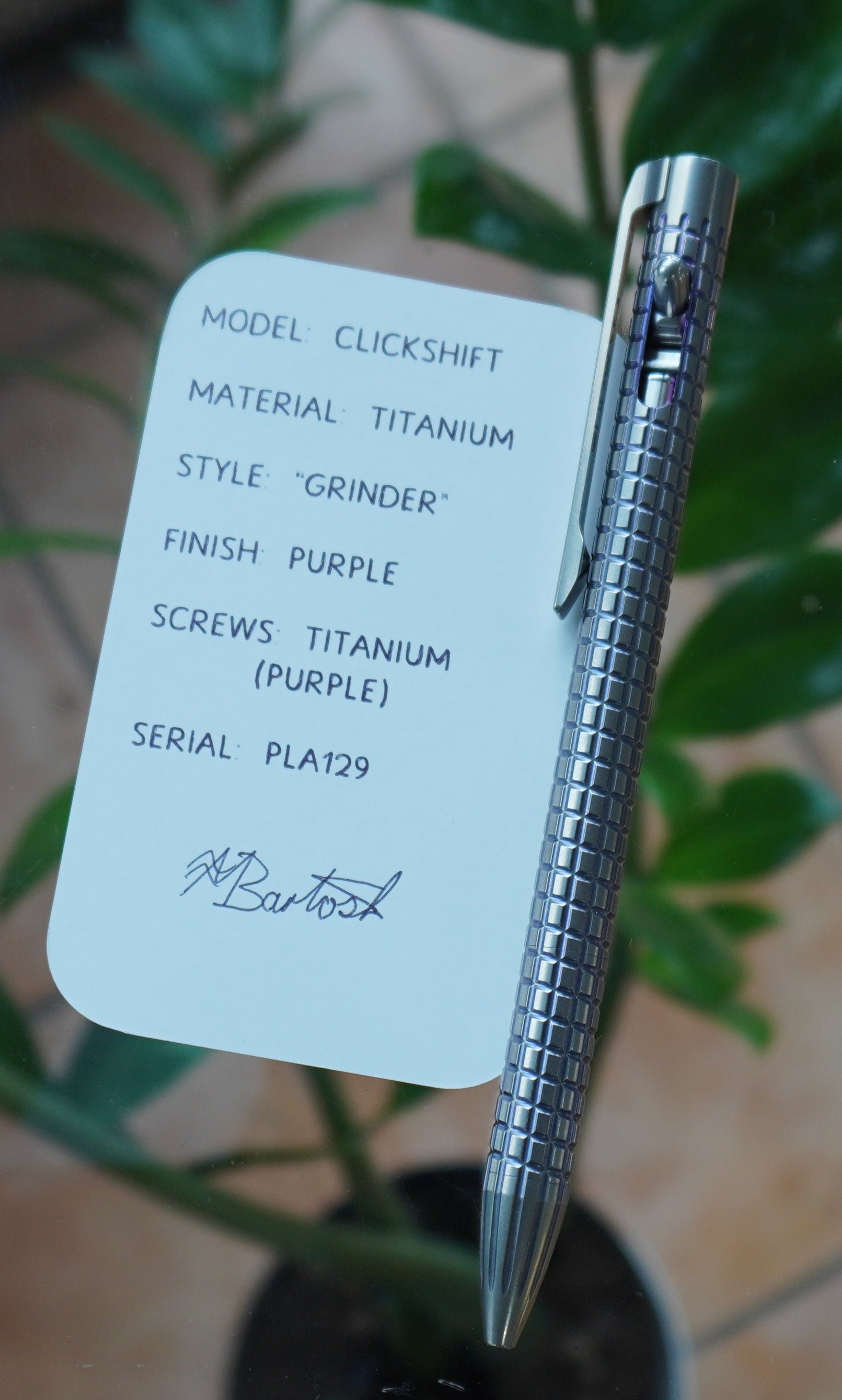 PenLab™ Custom Pen: PLA0129