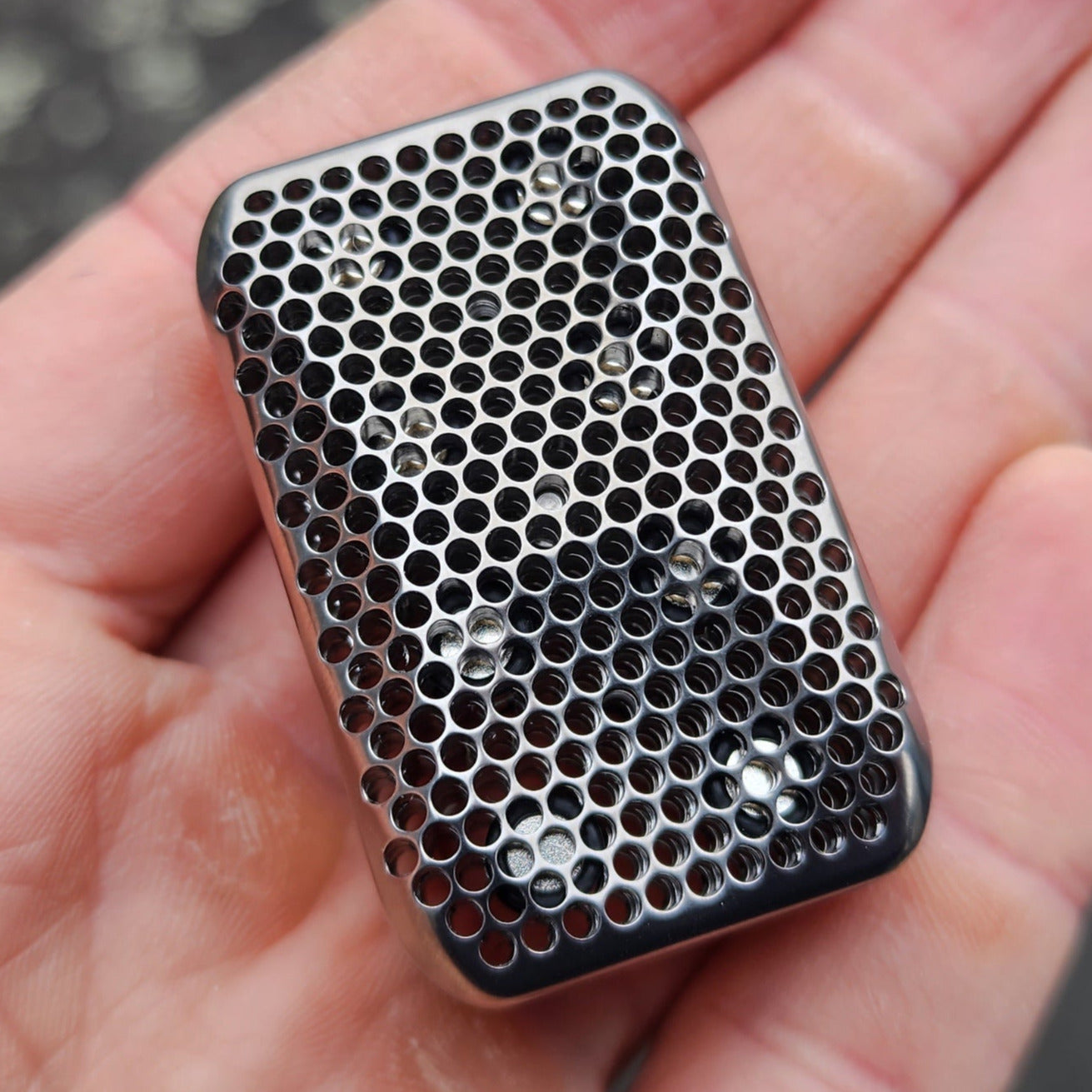 SkellyVerkk™ Titanium "Matte"- 3-Click Slider with Stainless Steel Plates