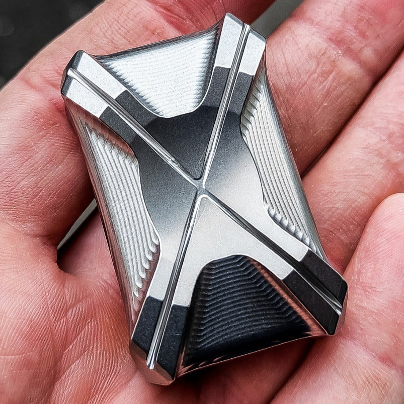 Spider™ 3-Click - Titanium Slider with NEW Stainless Plates (Lucky Drop 1)