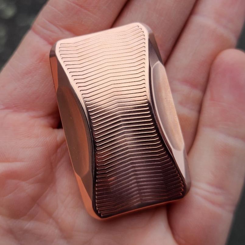 Sweep™ Copper - 3-Click Slider with Stainless Steel Plates