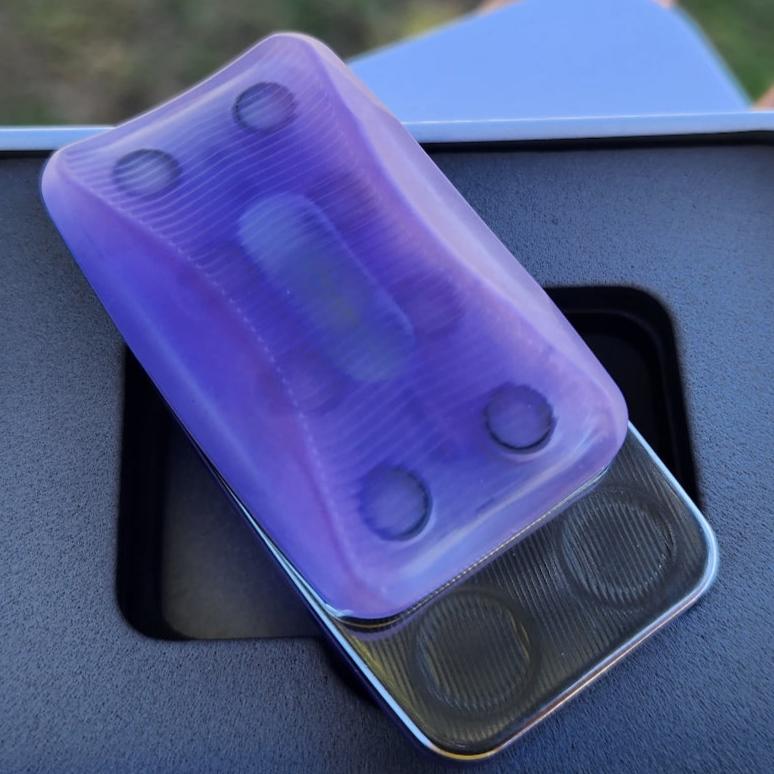 Sweep™ "Limited Edition" In-House Purple Resin - 3-Click Slider with Stainless Plates