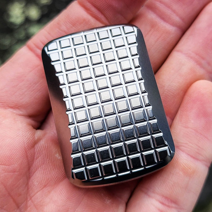 Curve™ (Frag Edition) 3-Click - Titanium Slider with Stainless Steel Plates (Lucky Drop 1)