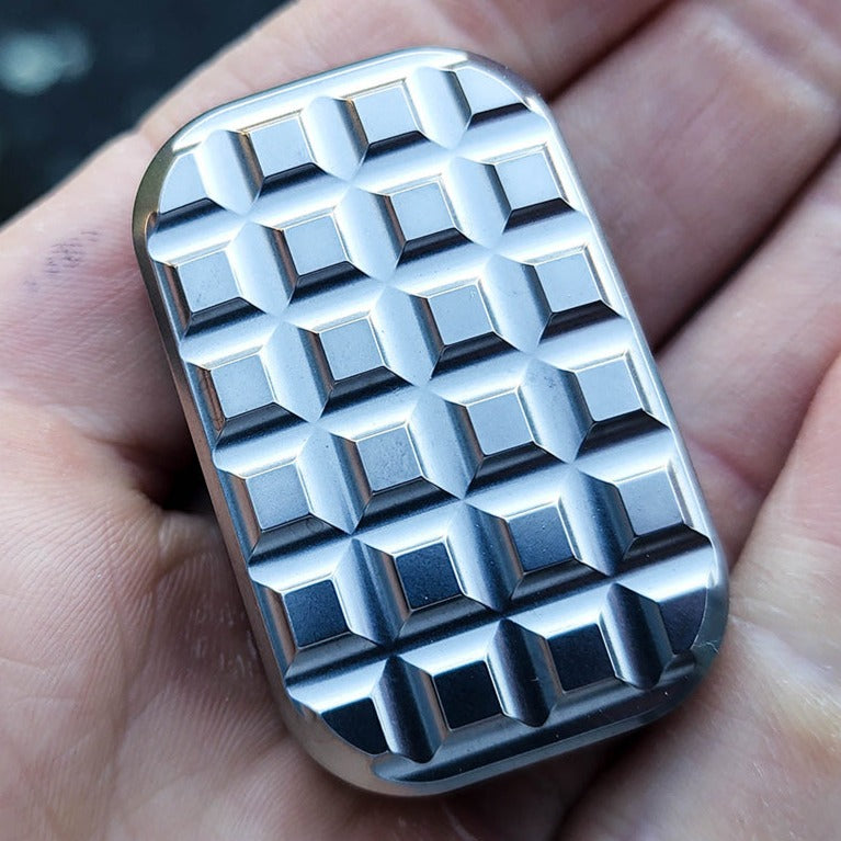 Grenade™ Titanium - 3-Click Slider with NEW Stainless Plates (Lucky Drop)