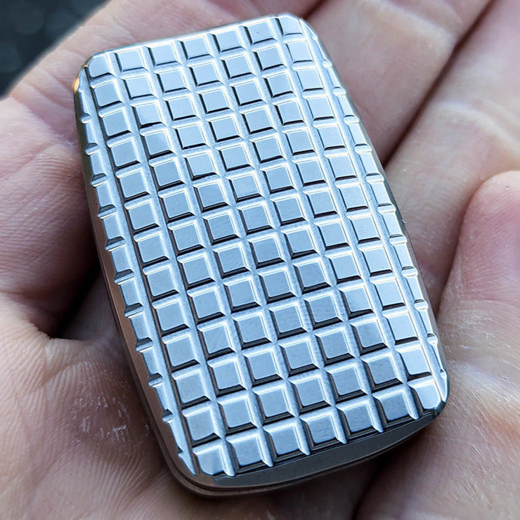 Arc™ "Mini-Frag" 3-Click - Titanium Slider with NEW Stainless Plates (Lucky Drop)