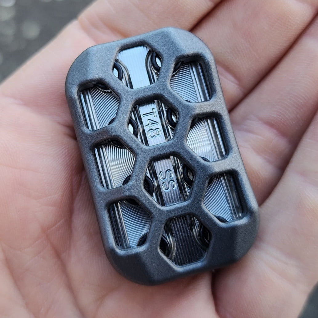 Toad HEX™ "Stonewashed" - 3-Click Titanium Slider