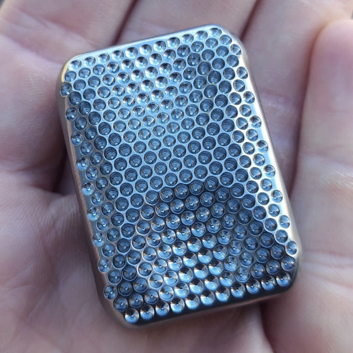 Verkk Coral™ - 2-Click Titanium Slider with Old-Style Stainless Plates (Lucky Drop)