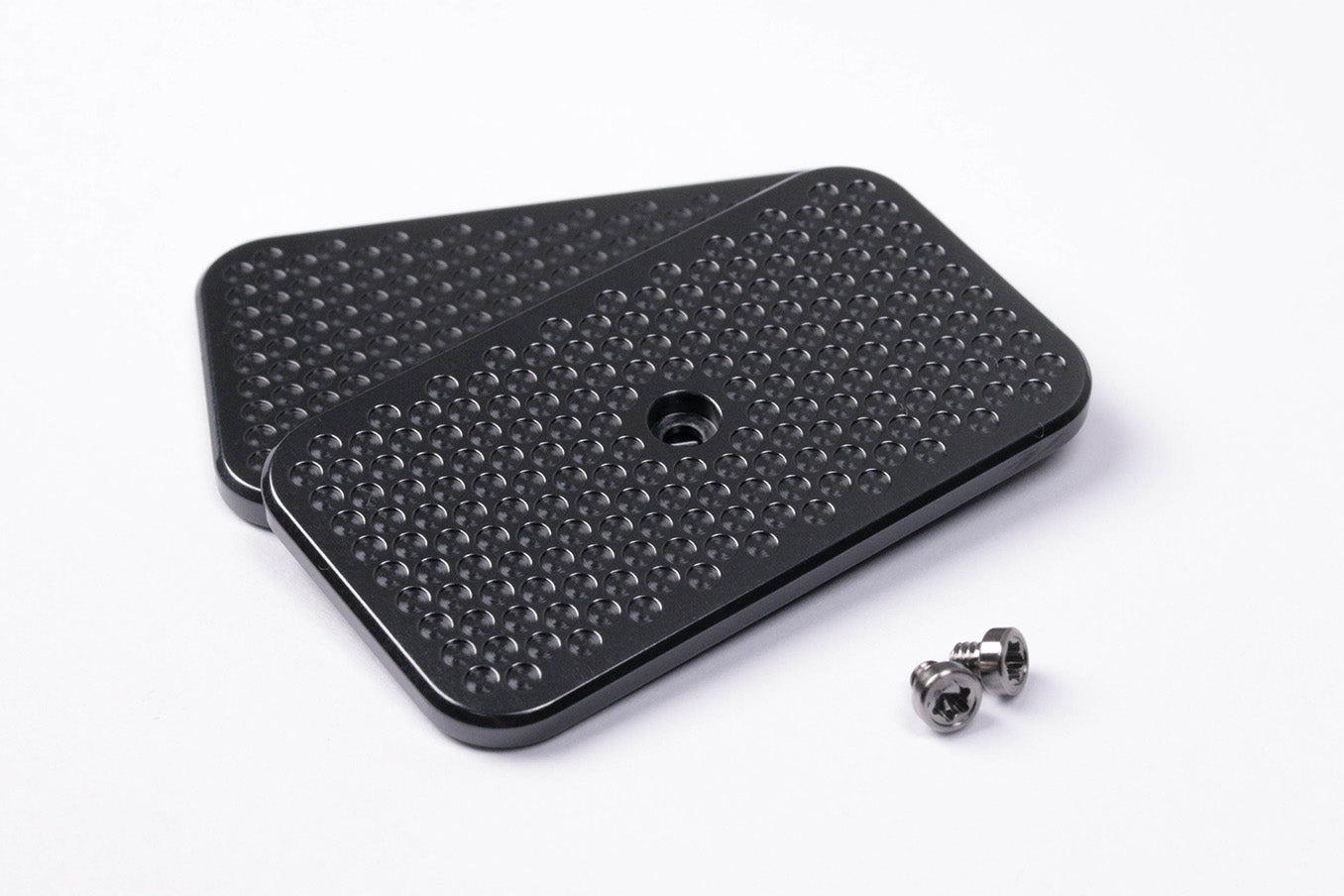 T48 Plate Set - Zirconium + Set of TWO Titanium 2-56 Size Screws
