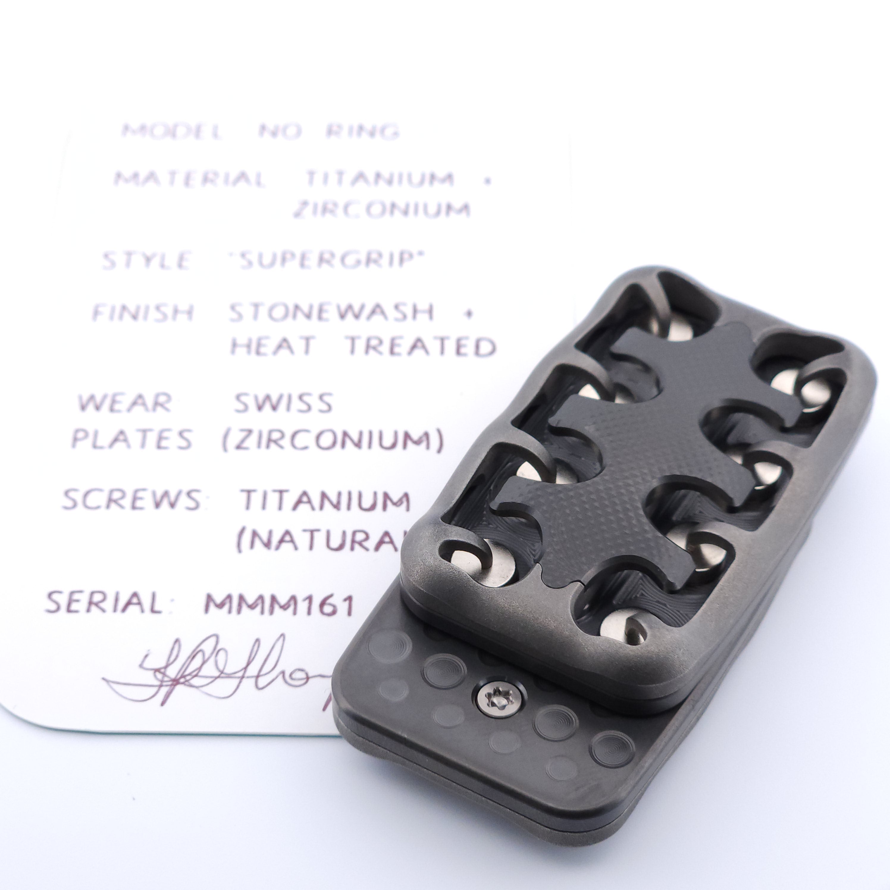 MagLab™ Custom Slider: MMM161 "No Ring"