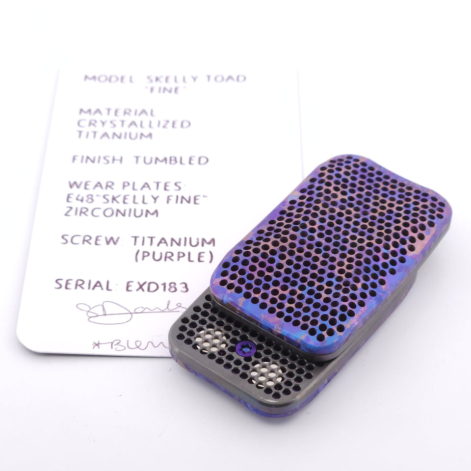 Exotic Custom Slider: EXD183 - Skelly Toad "Fine" *Blem*