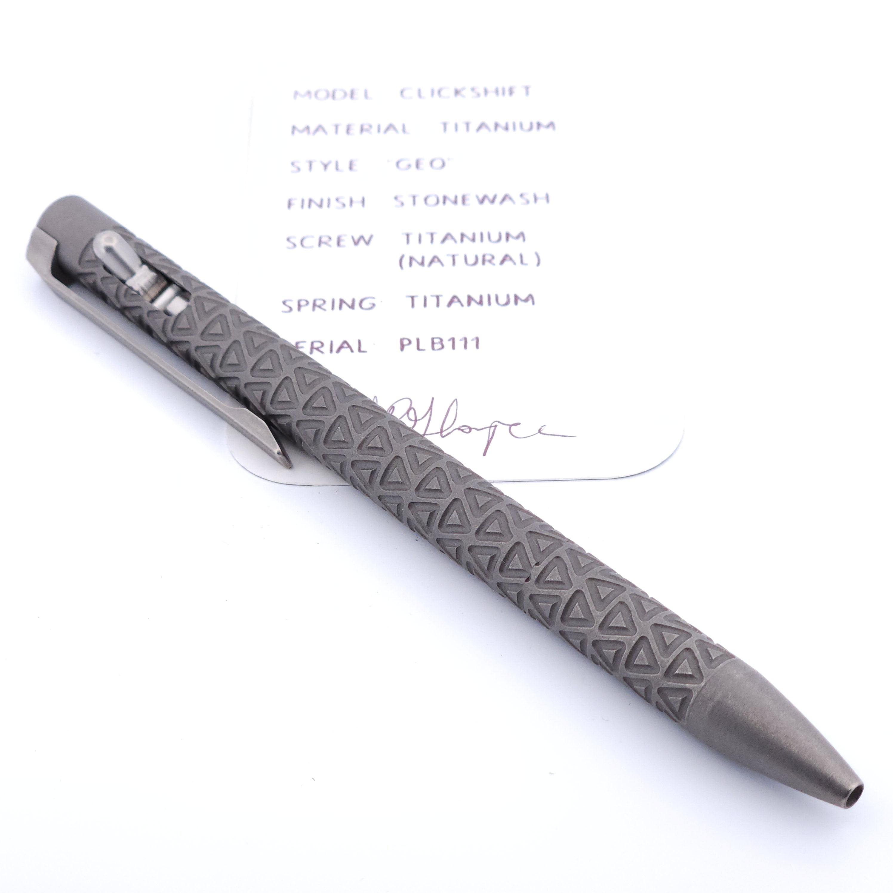 PenLab™ Custom Pen: PLB111