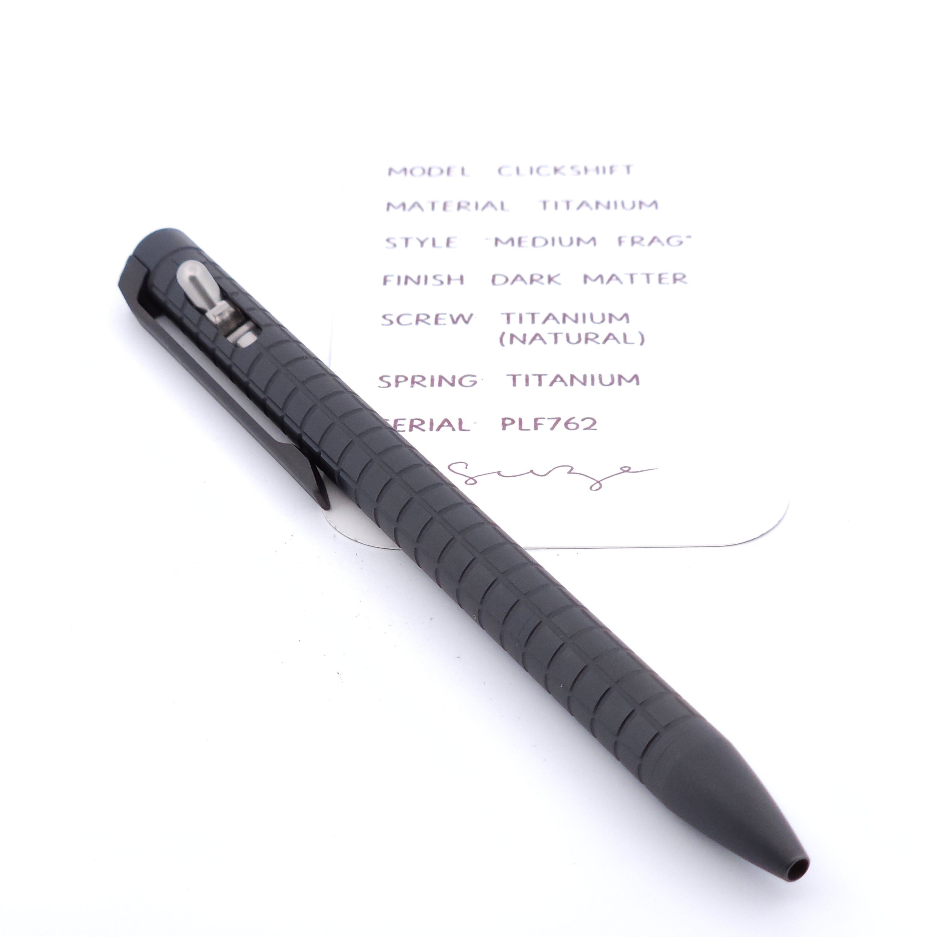 PenLab™ Custom Pen: PLF762 - "Medium Frag"
