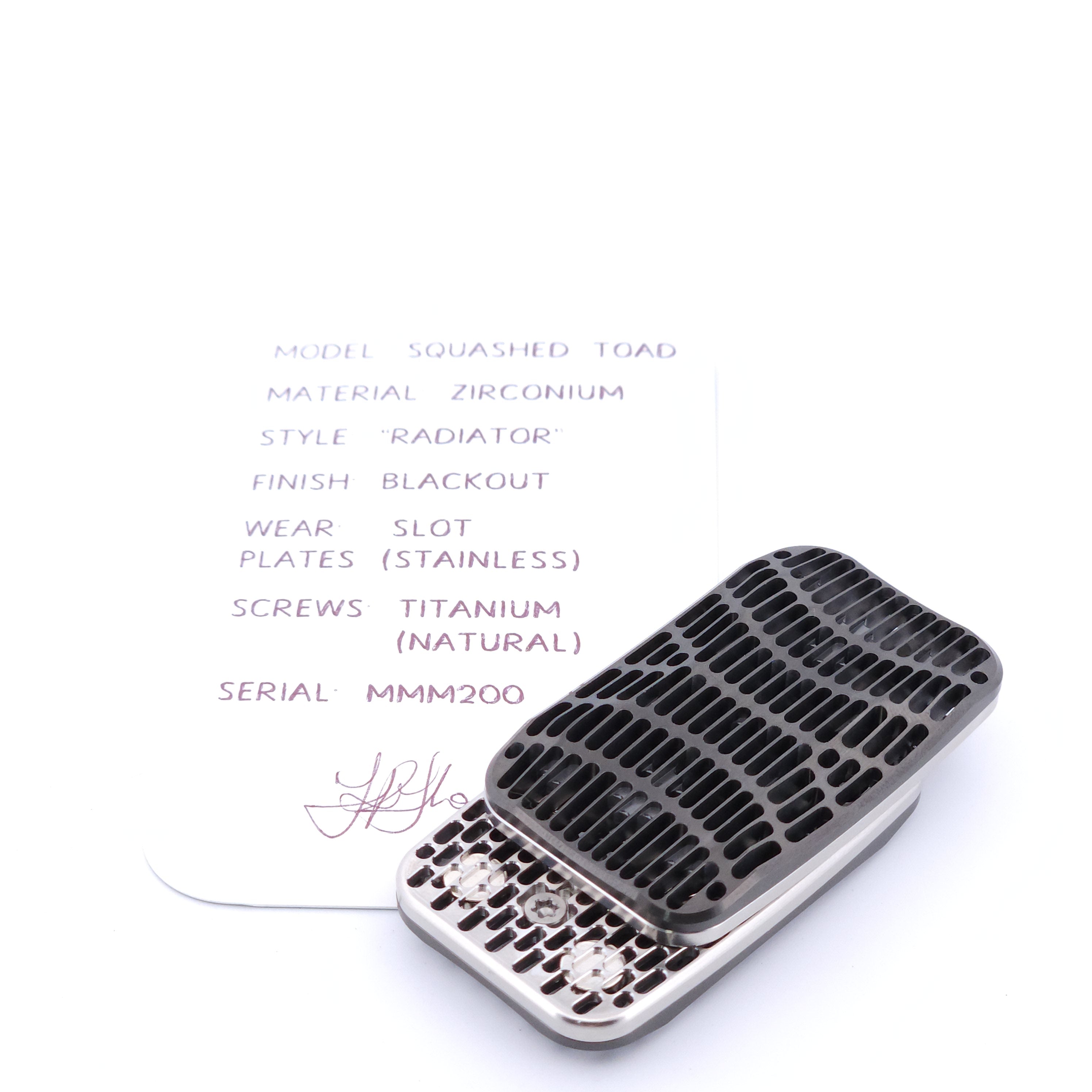 MagLab™ Custom Slider: MMM200 "Radiator"