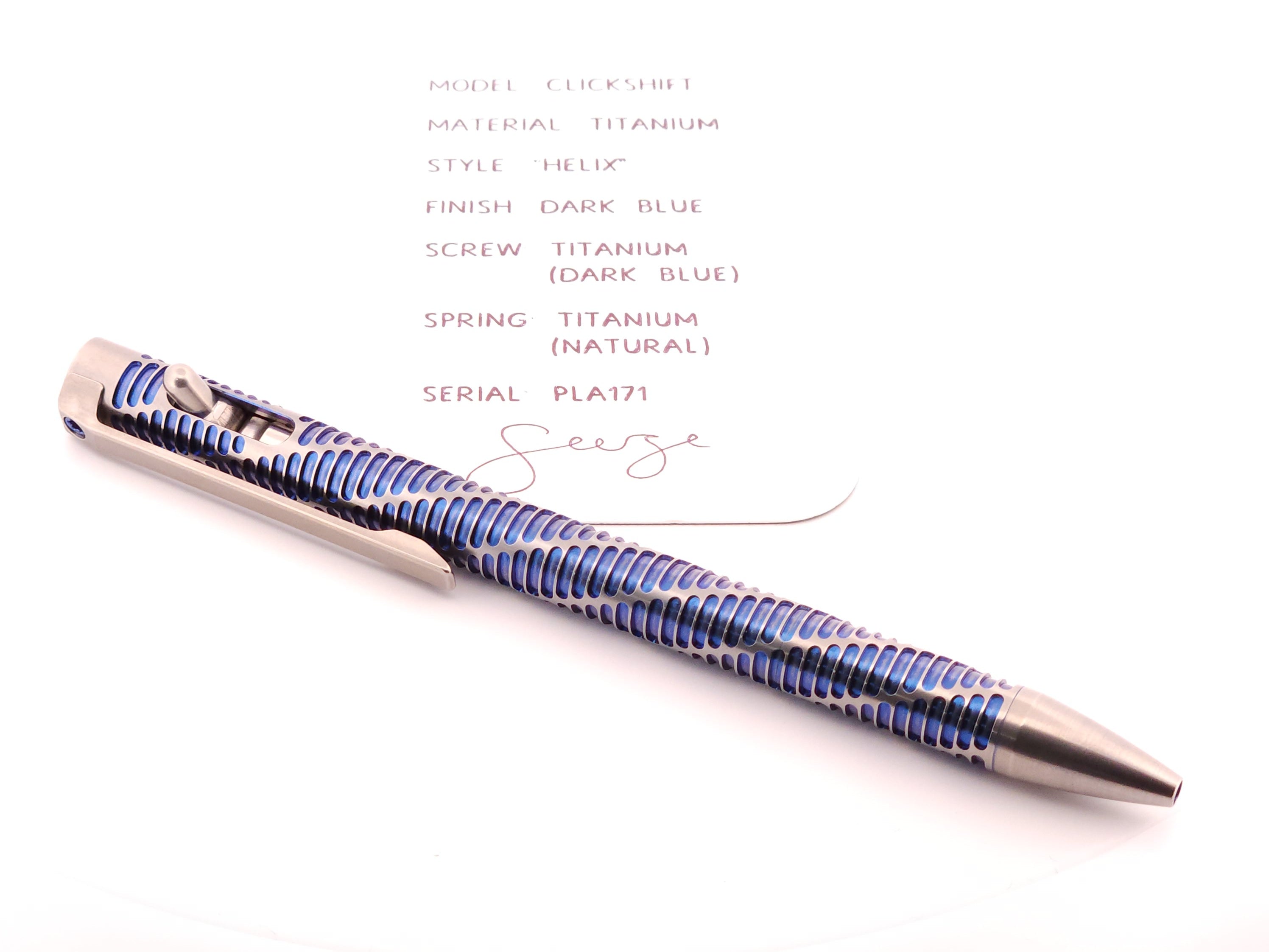 PenLab™ Custom Pen: PLA171