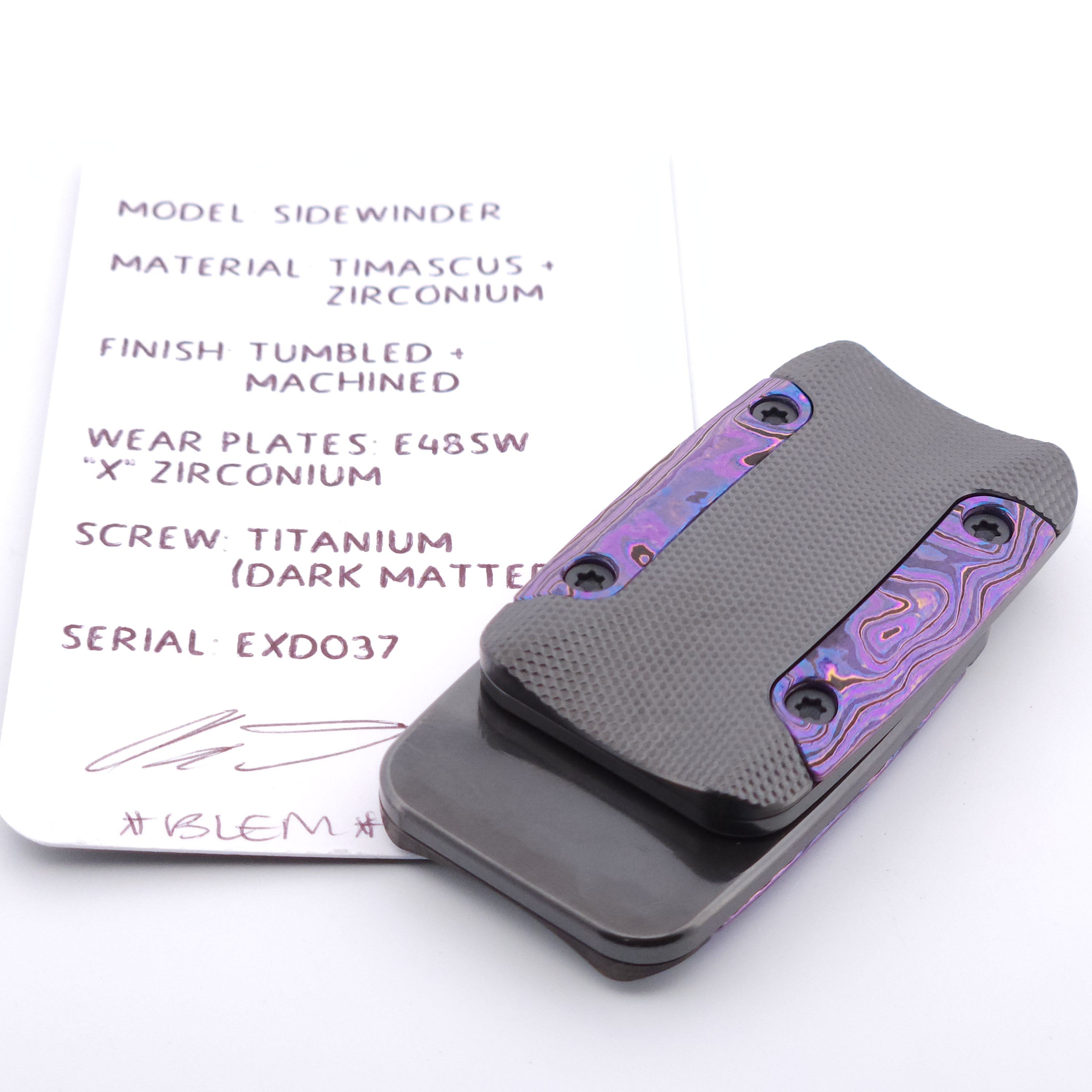 Exotic Custom Slider: EXD037 -  SideWinder *BLEM*