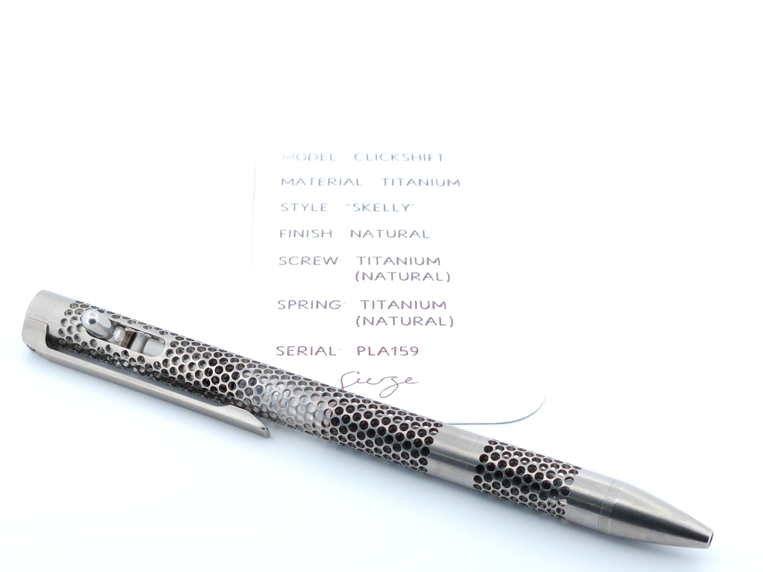 PenLab™ Custom Pen: PLA159