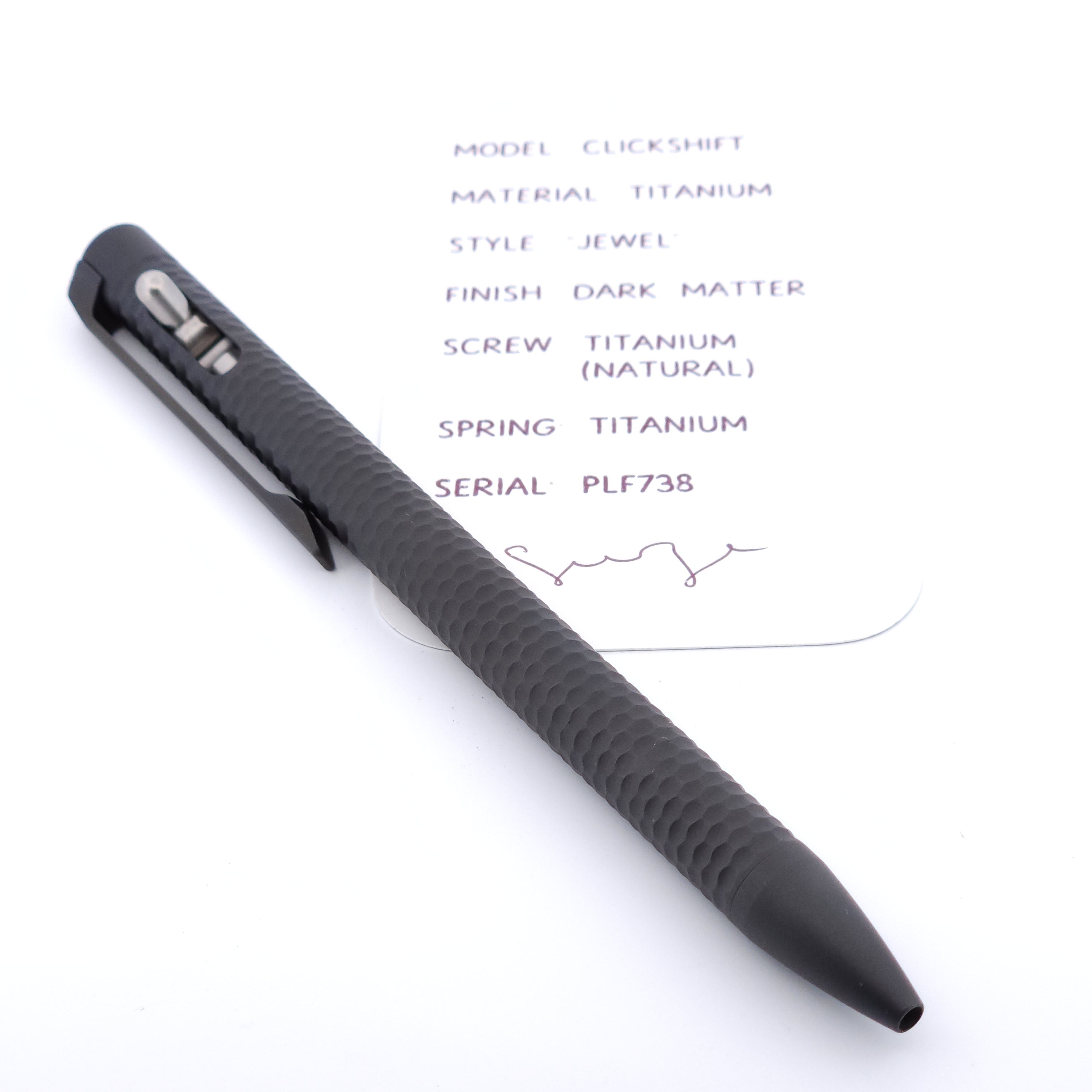 PenLab™ Custom Pen: PLF738 - "Jewel"