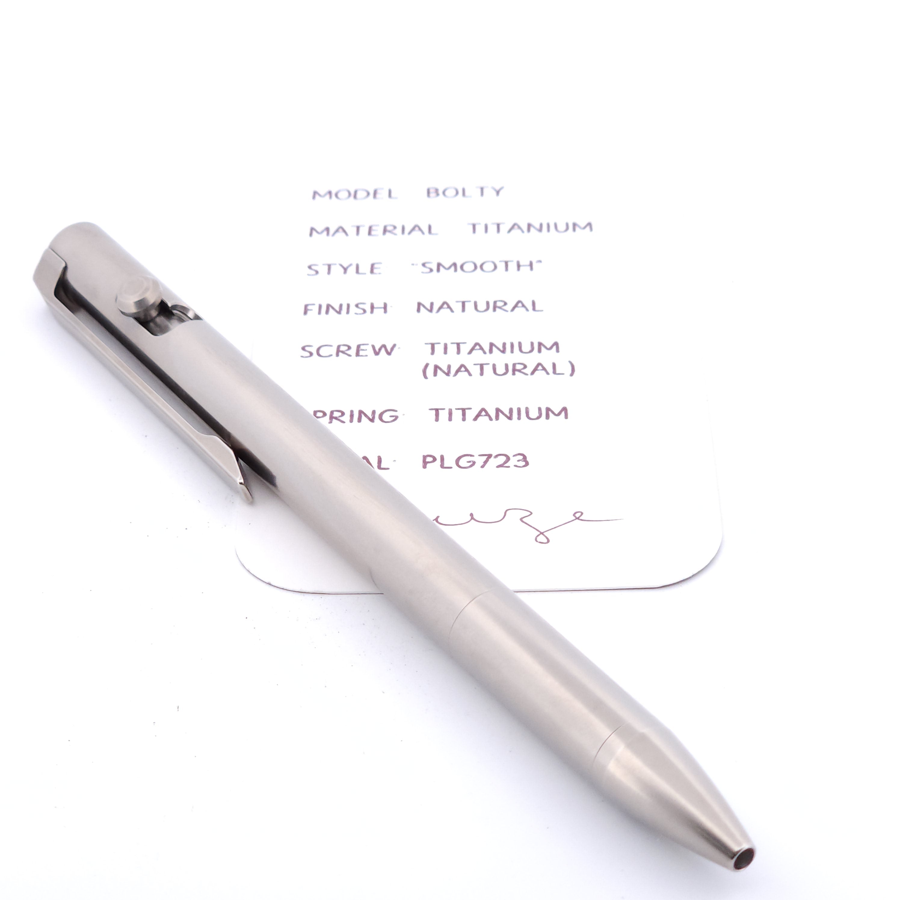 PenLab™ Custom Pen: PLG723 - "Bolty"