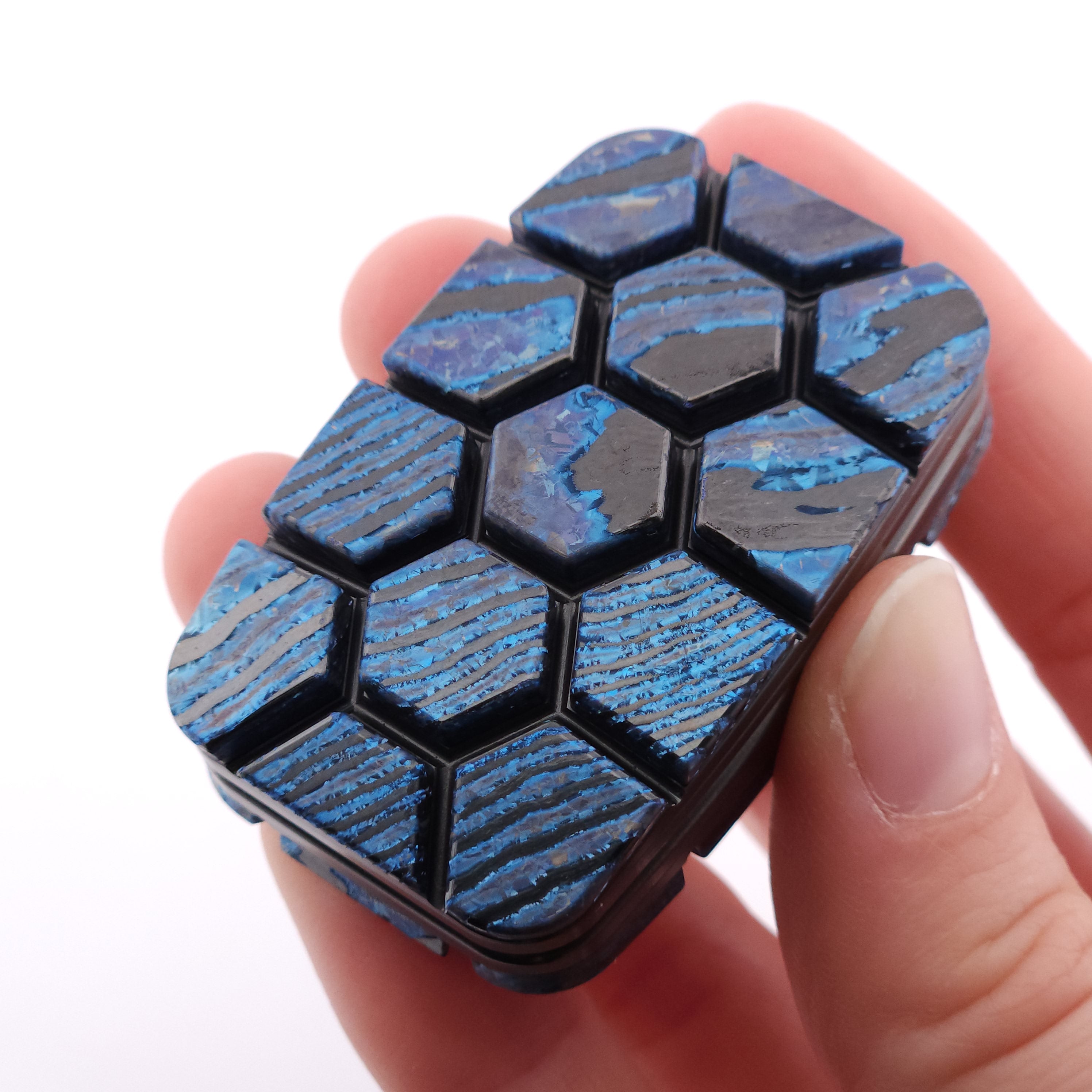 Exotic Custom Slider: EXB177 - Mosaic Turtle *BLEM*