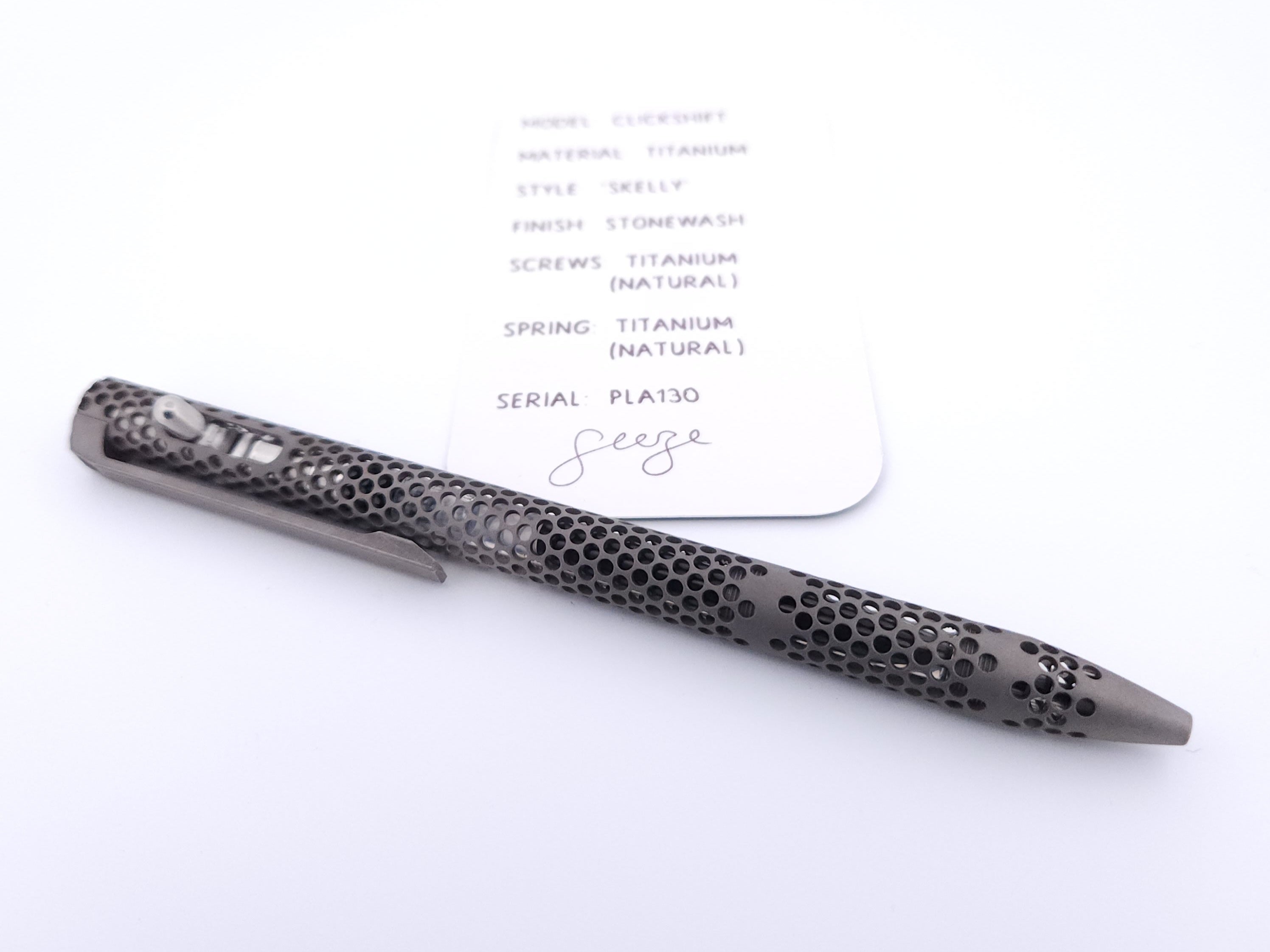 PenLab™ Custom Pen: PLA130