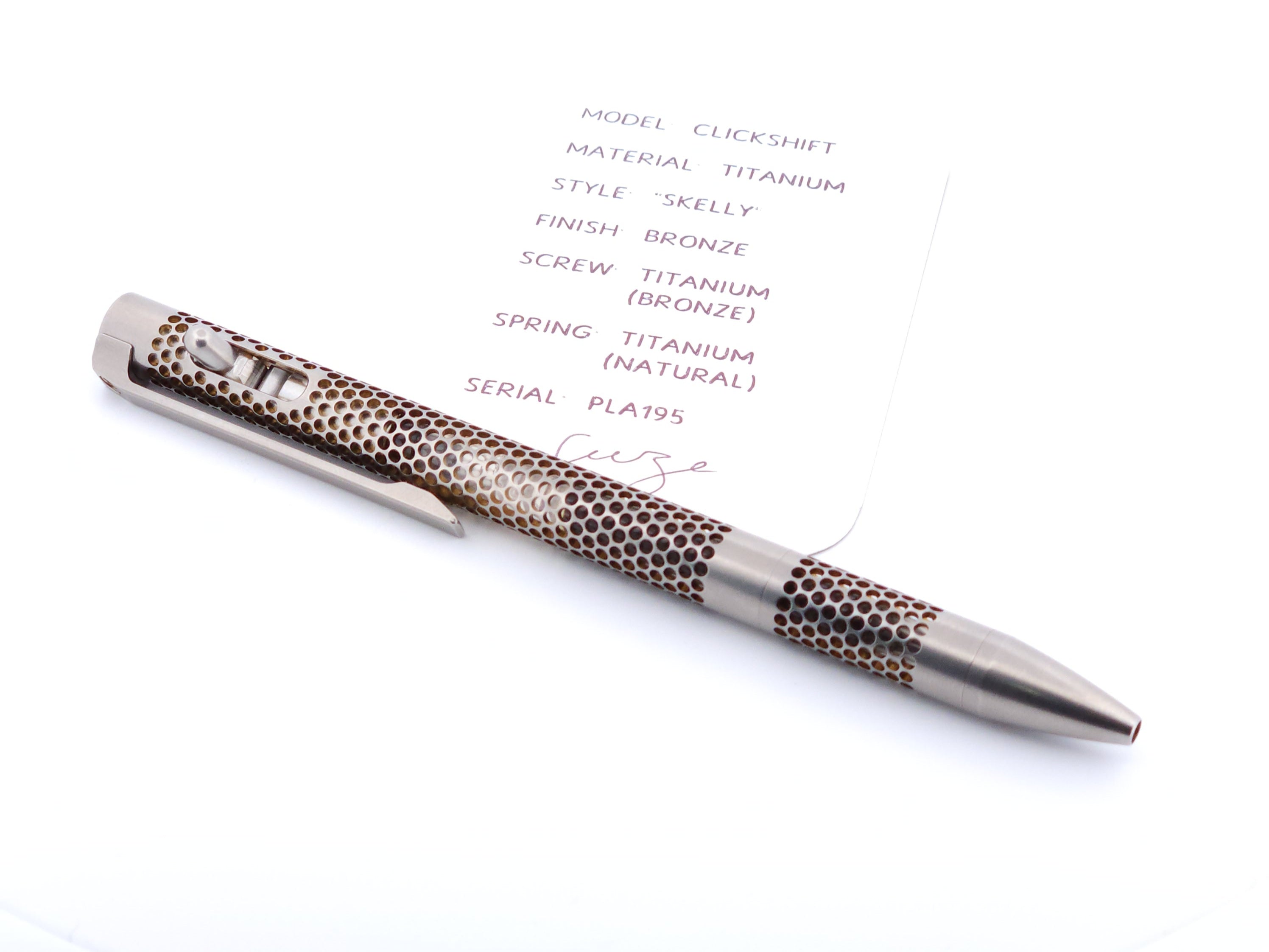 PenLab™ Custom Pen: PLA195