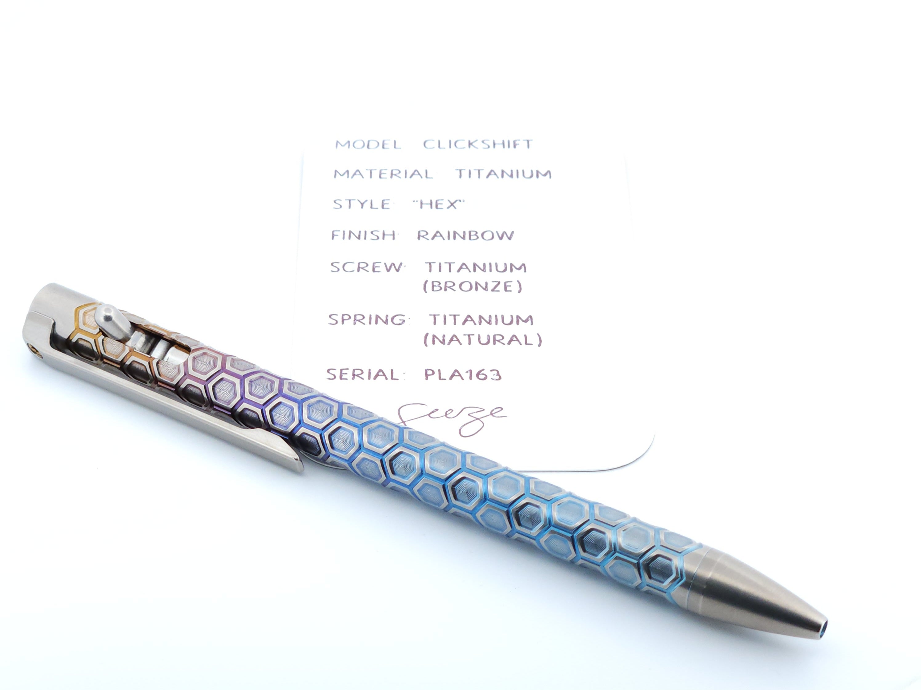 PenLab™ Custom Pen: PLA163