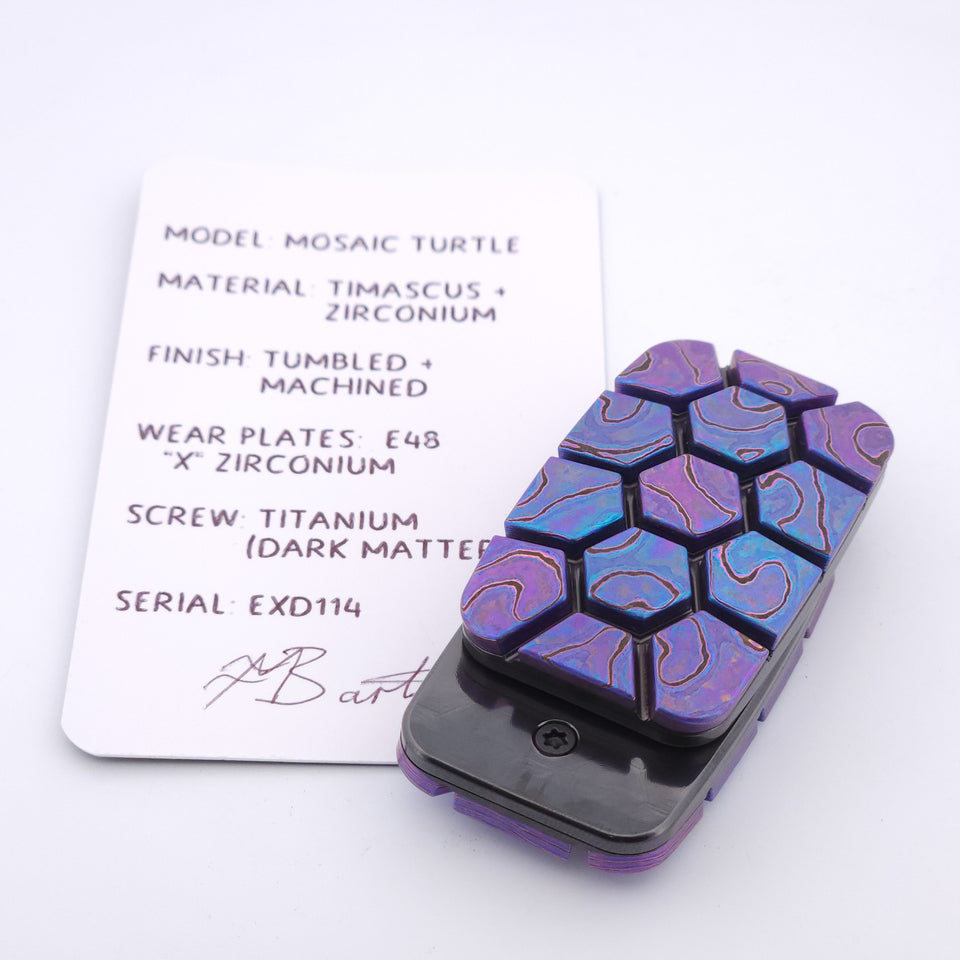 Exotic Custom Slider: EXD114 - Mosaic Turtle