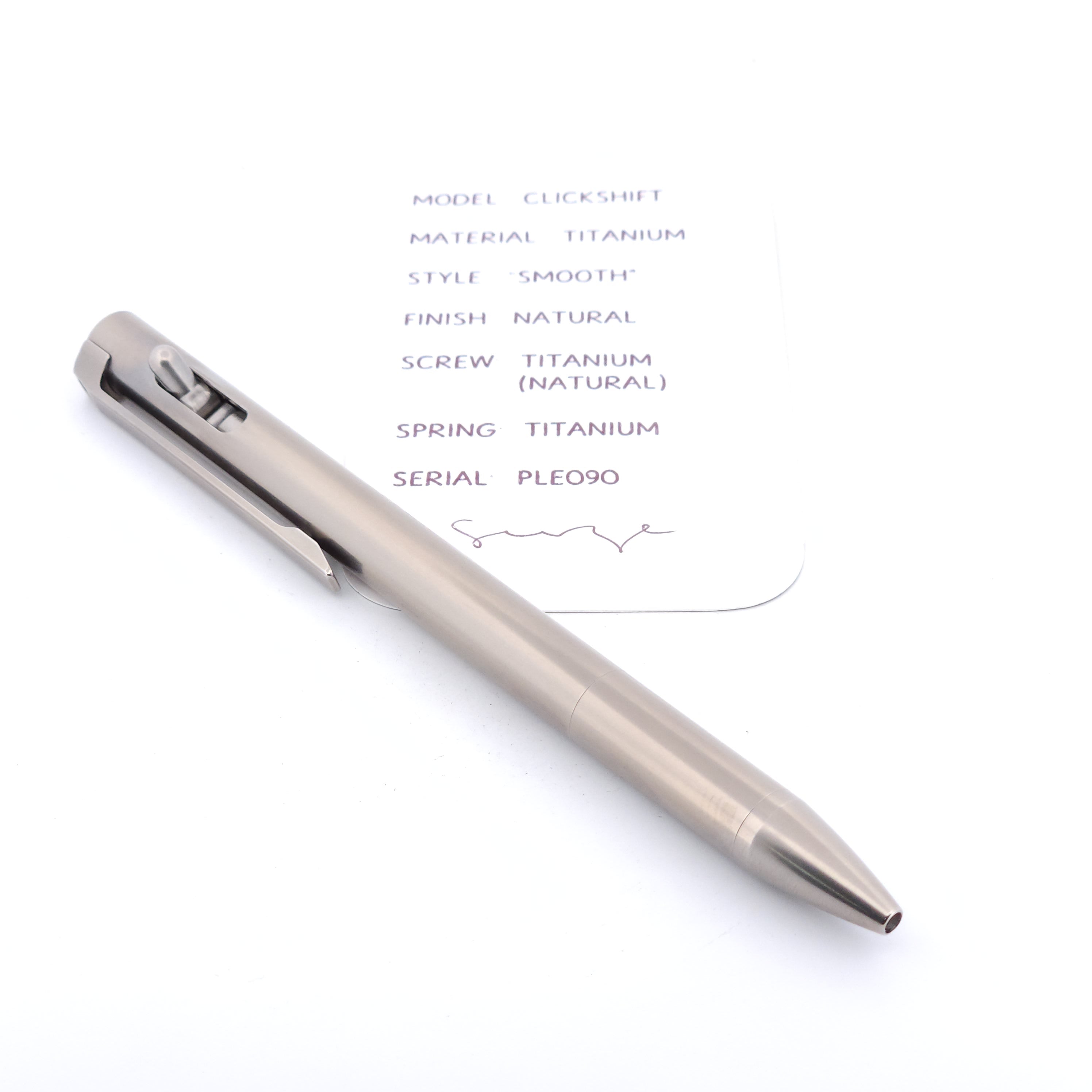 PenLab™ Custom Pen: PLE090 - "Smooth"