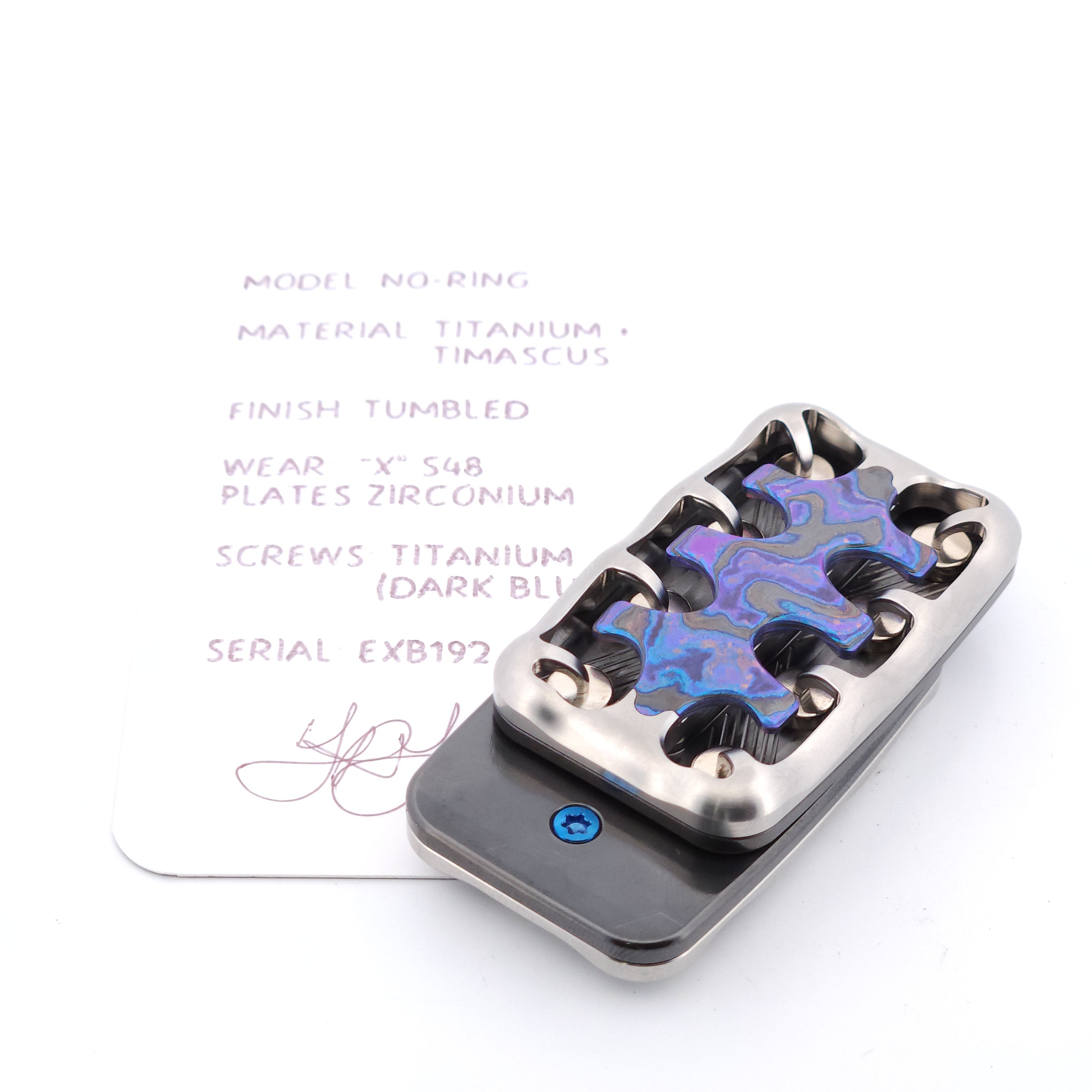 Exotic Custom Slider: EXB192 - No-Ring