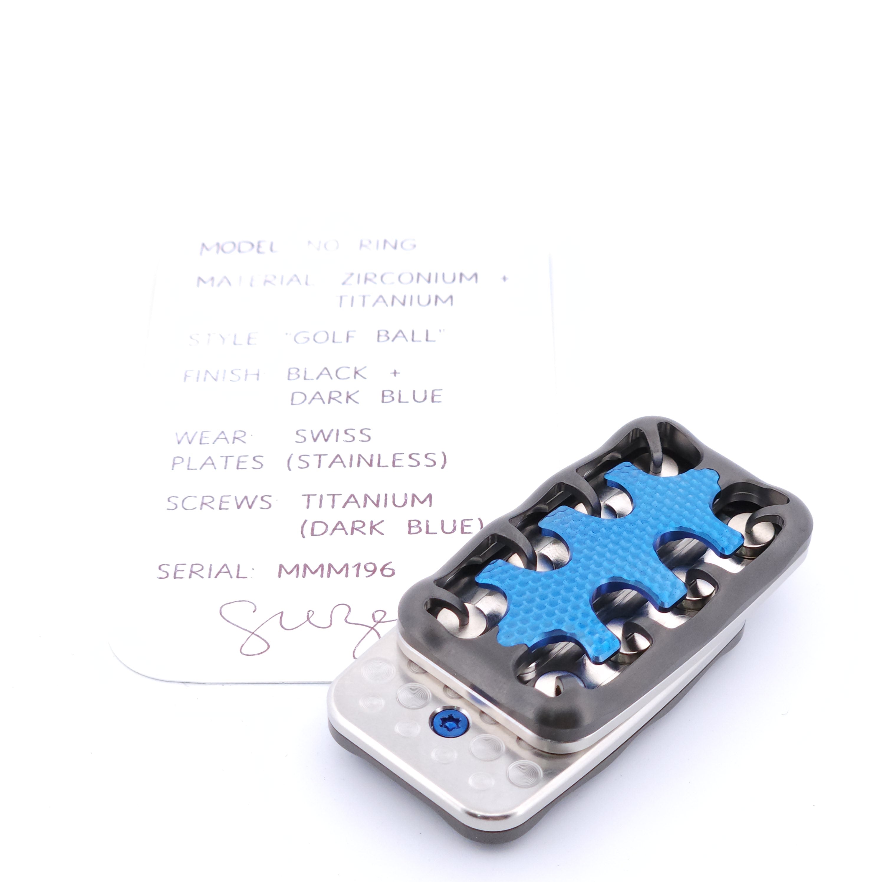 MagLab™ Custom Slider: MMM196 "No Ring"