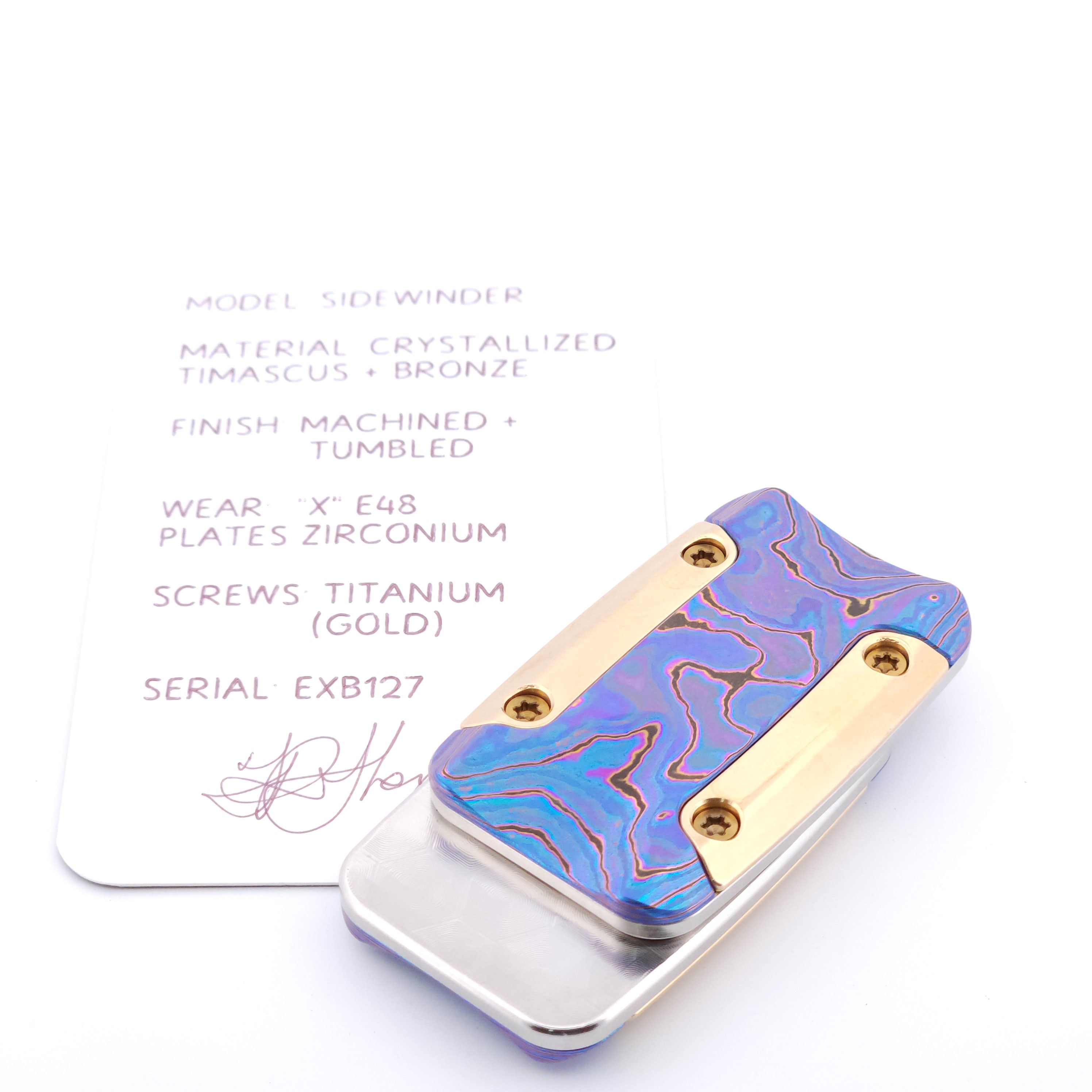 Exotic Custom Slider: EXB127 - SideWinder
