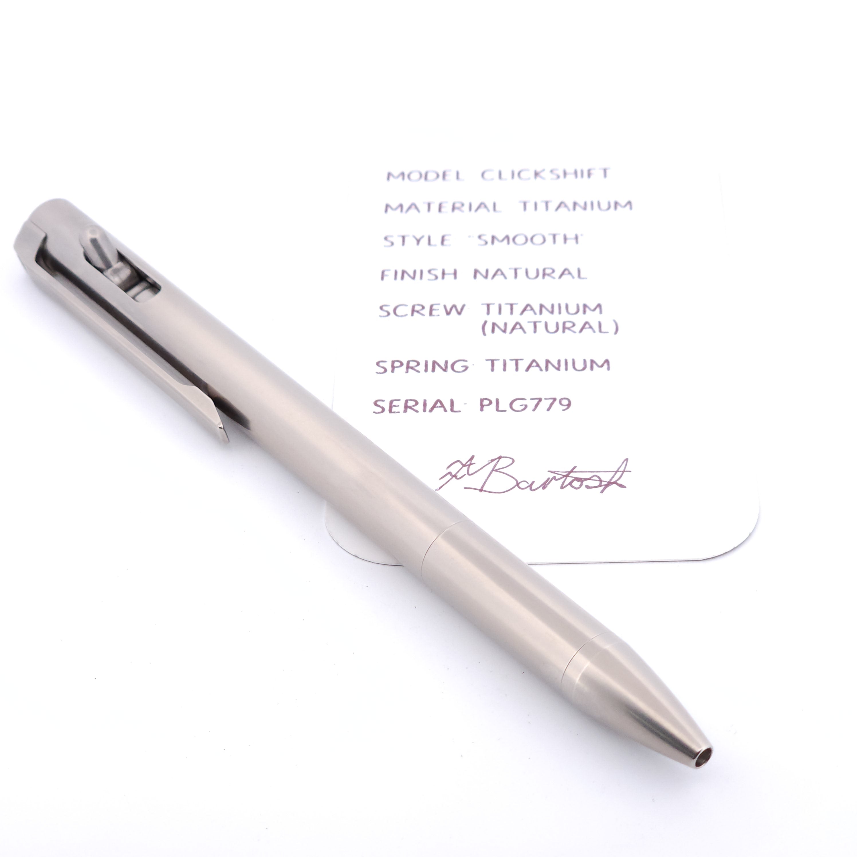 PenLab™ Custom Pen: PLG779 - "Smooth"