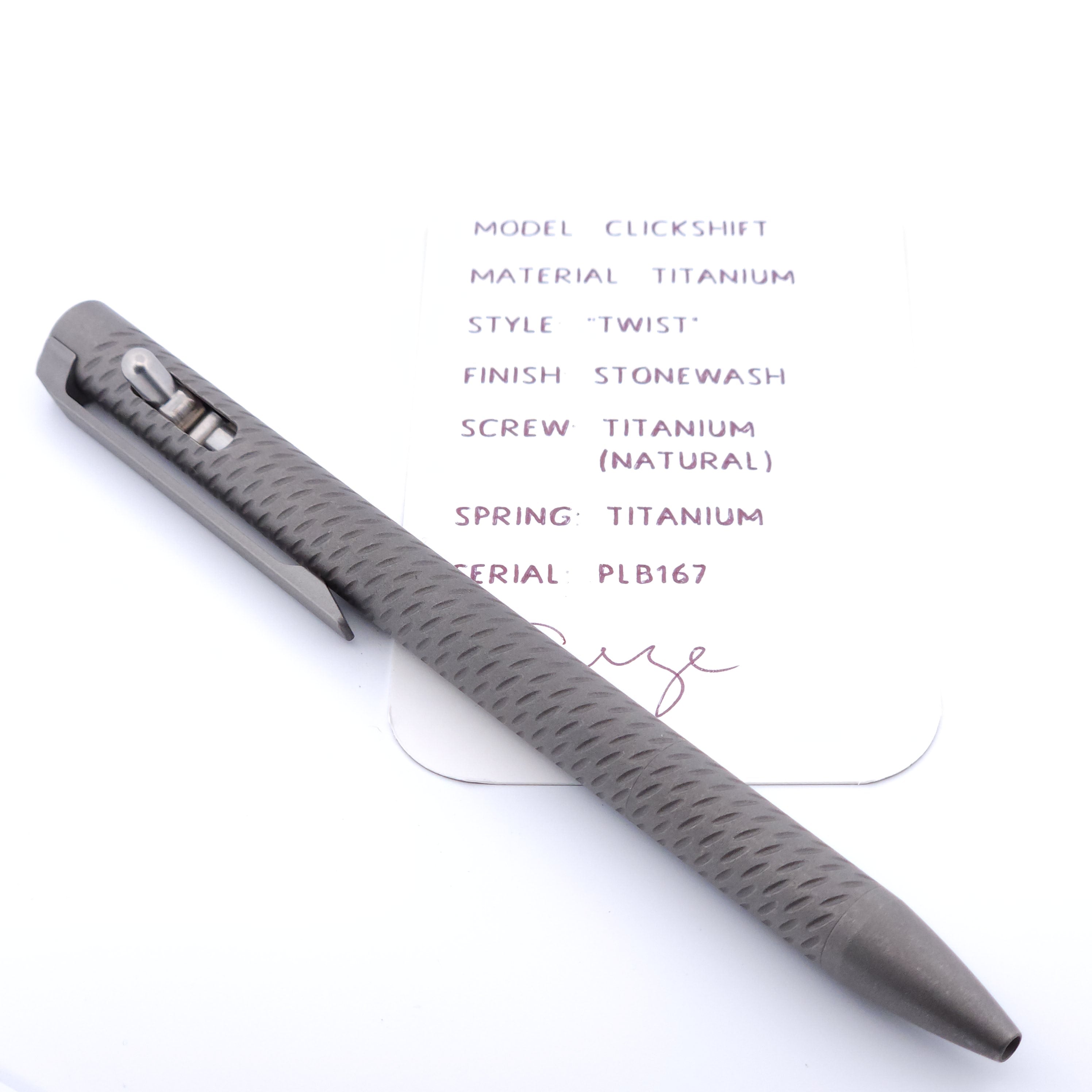 PenLab™ Custom Pen: PLB167