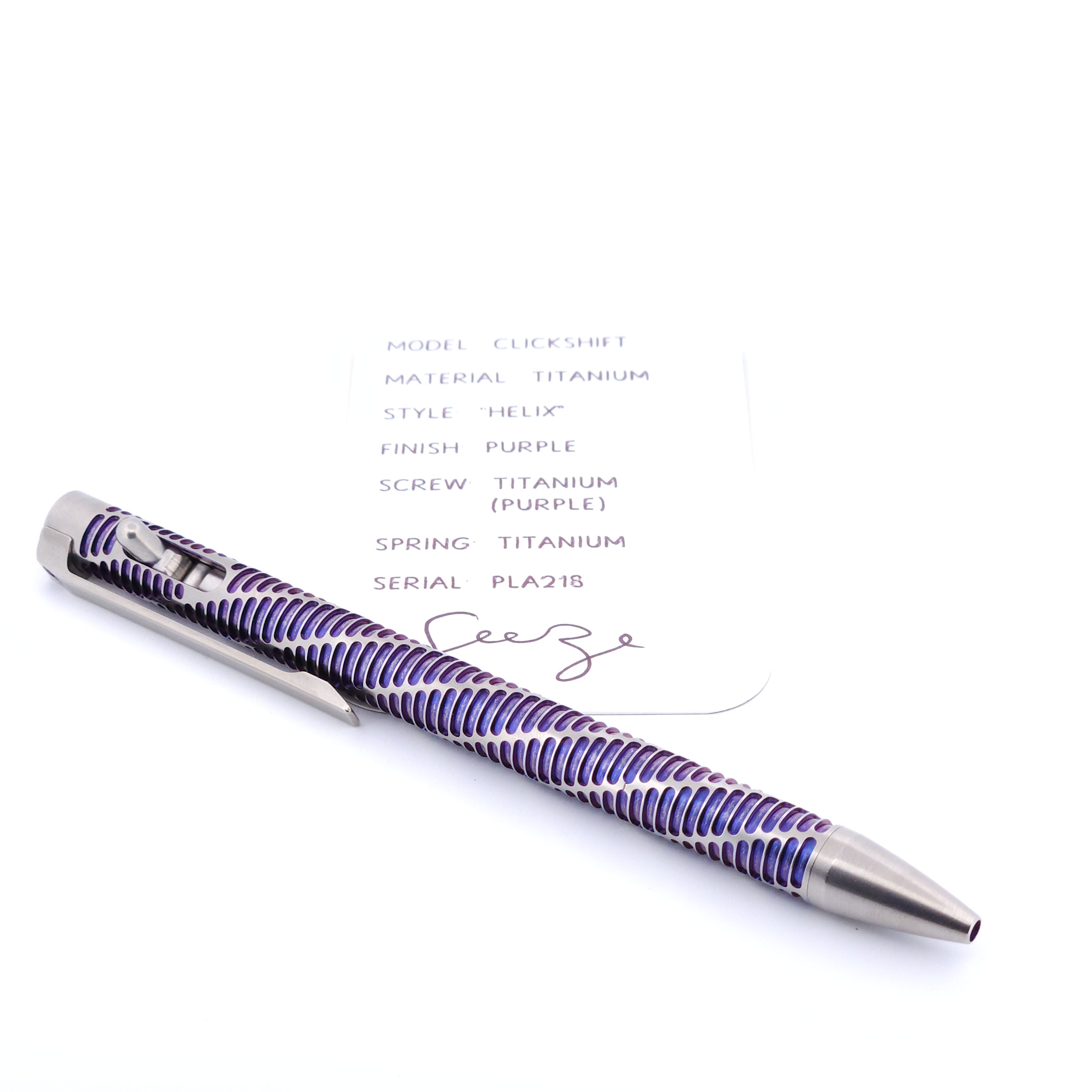 PenLab™ Custom Pen: PLA218