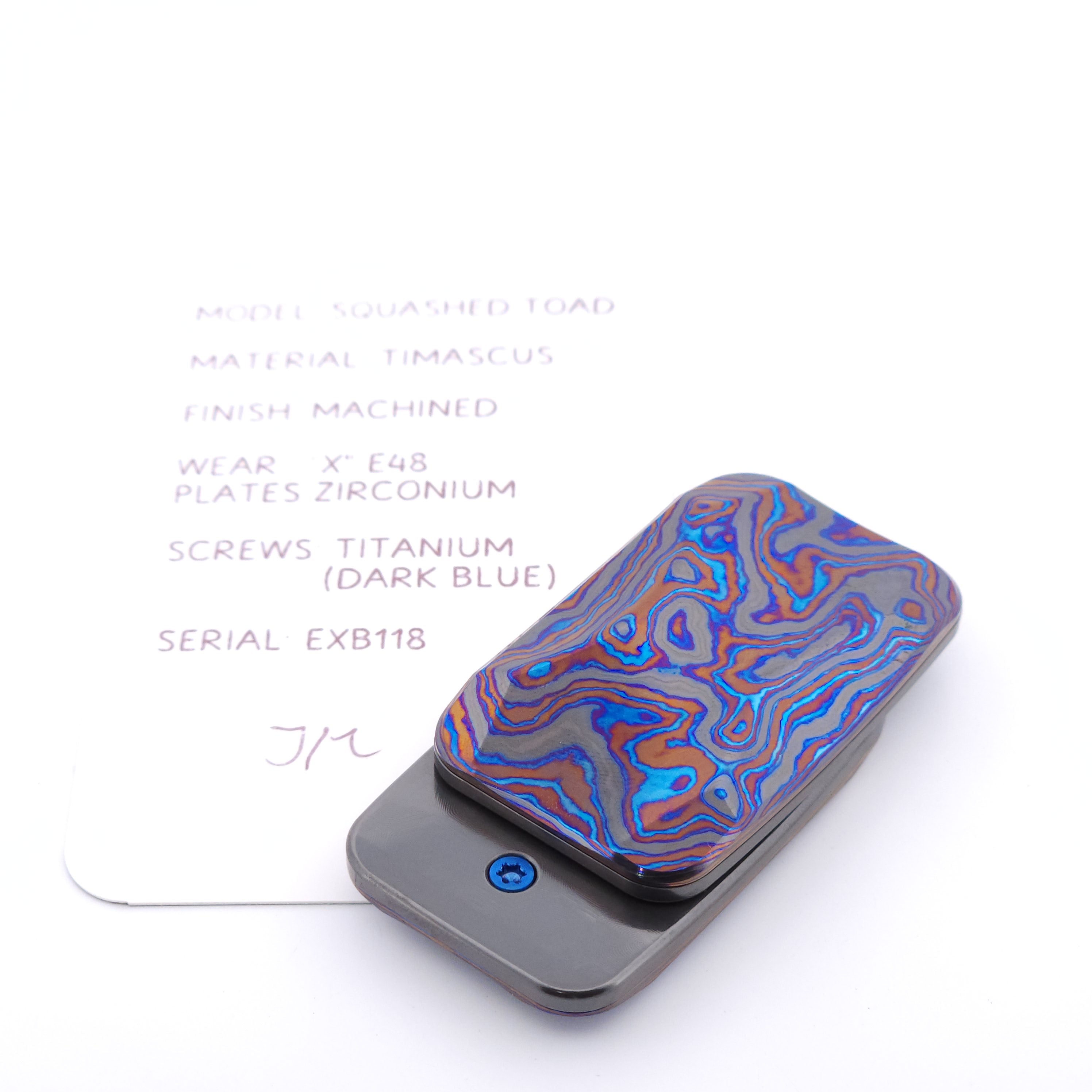 Exotic Custom Slider: EXB118 - Squashed Toad