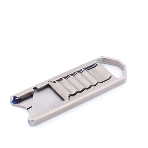 SlideClick™ Utility Blade Knife - Titanium - KA056