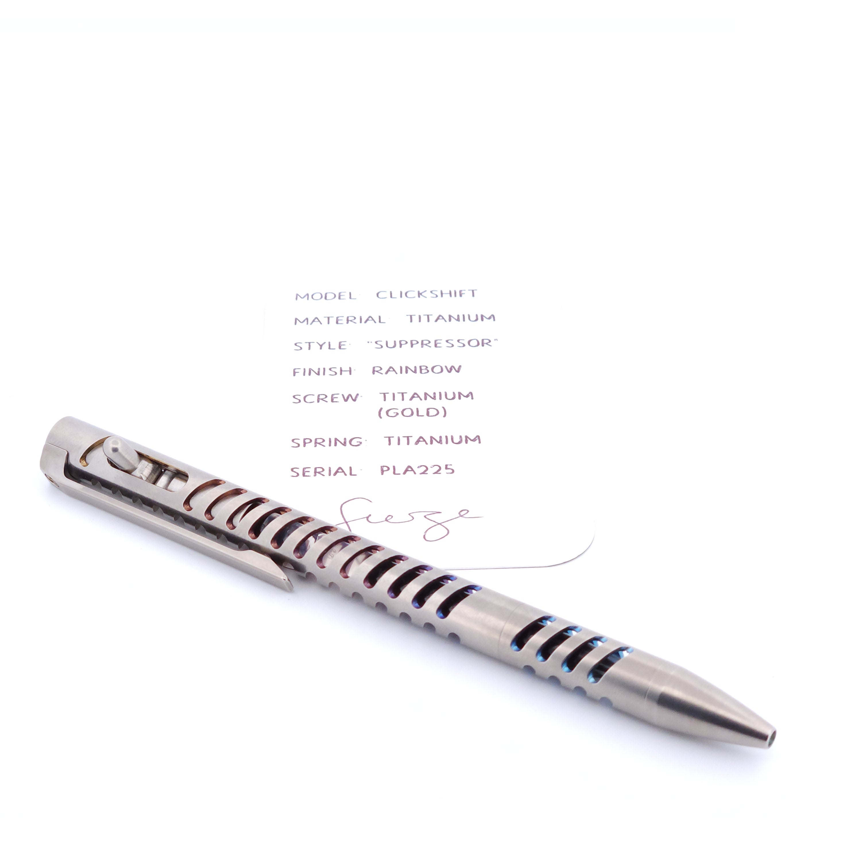 PenLab™ Custom Pen: PLA225