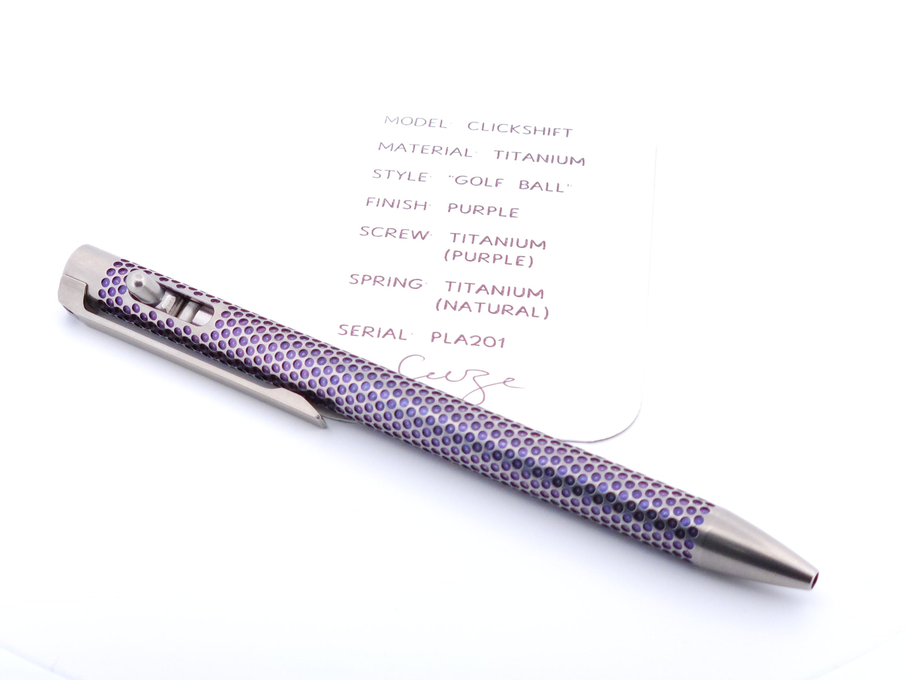 PenLab™ Custom Pen: PLA201