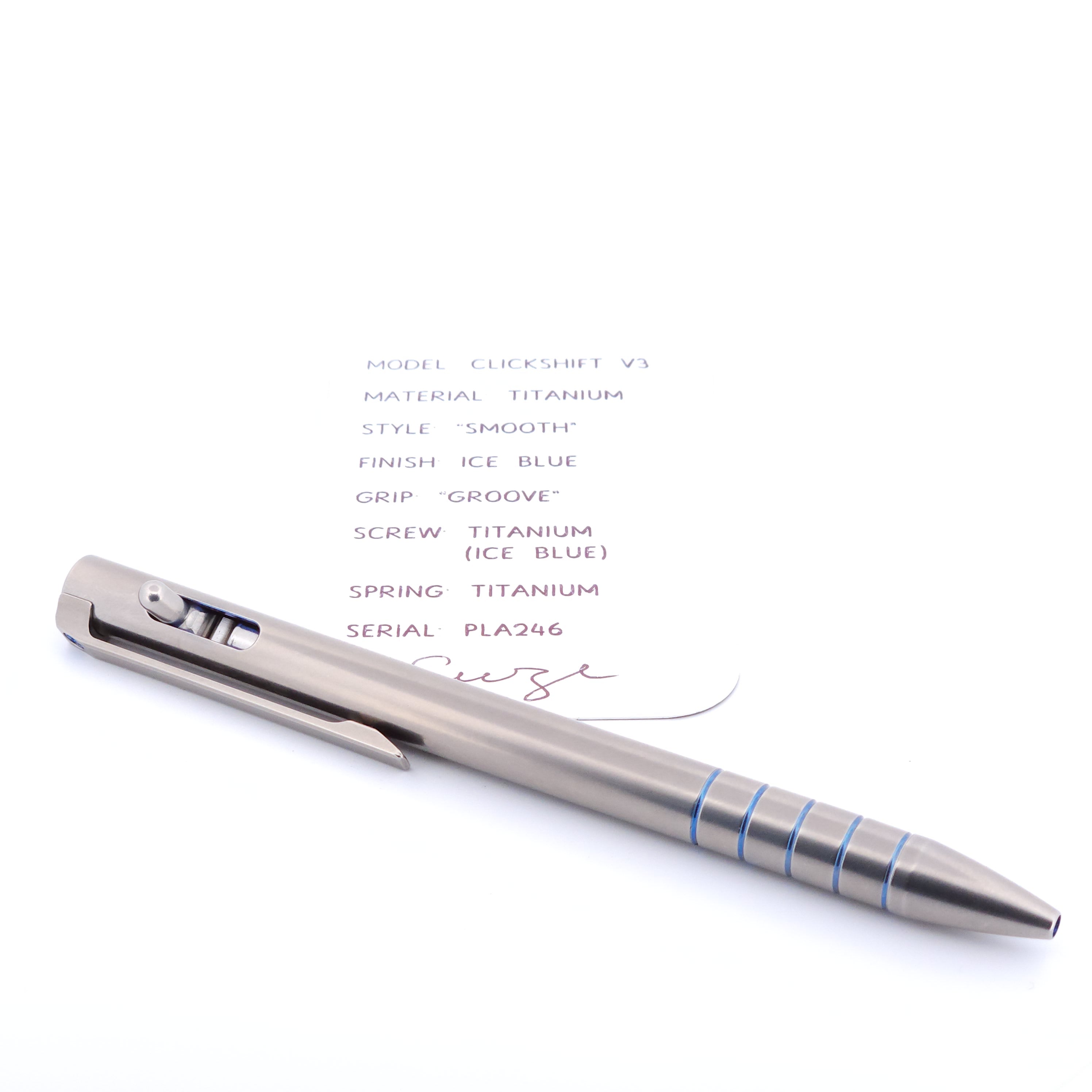 PenLab™ Custom Pen V3: PLA246