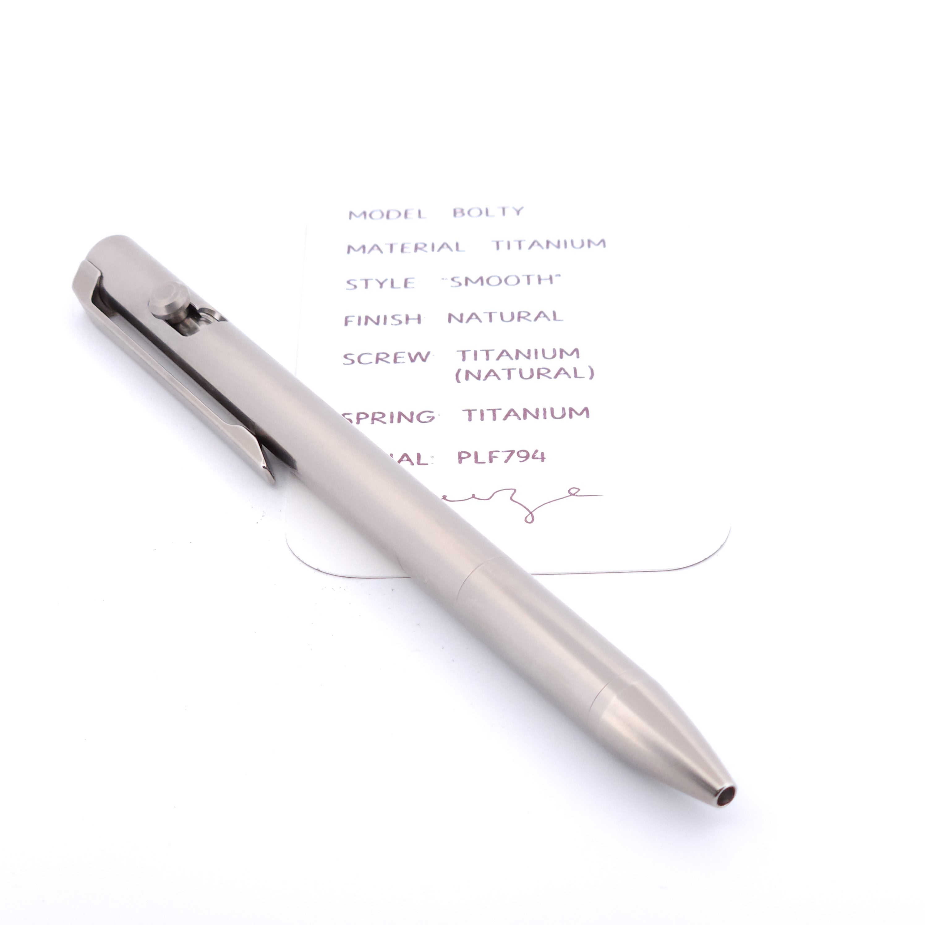 PenLab™ Custom Pen: PLF794 - "Bolty"