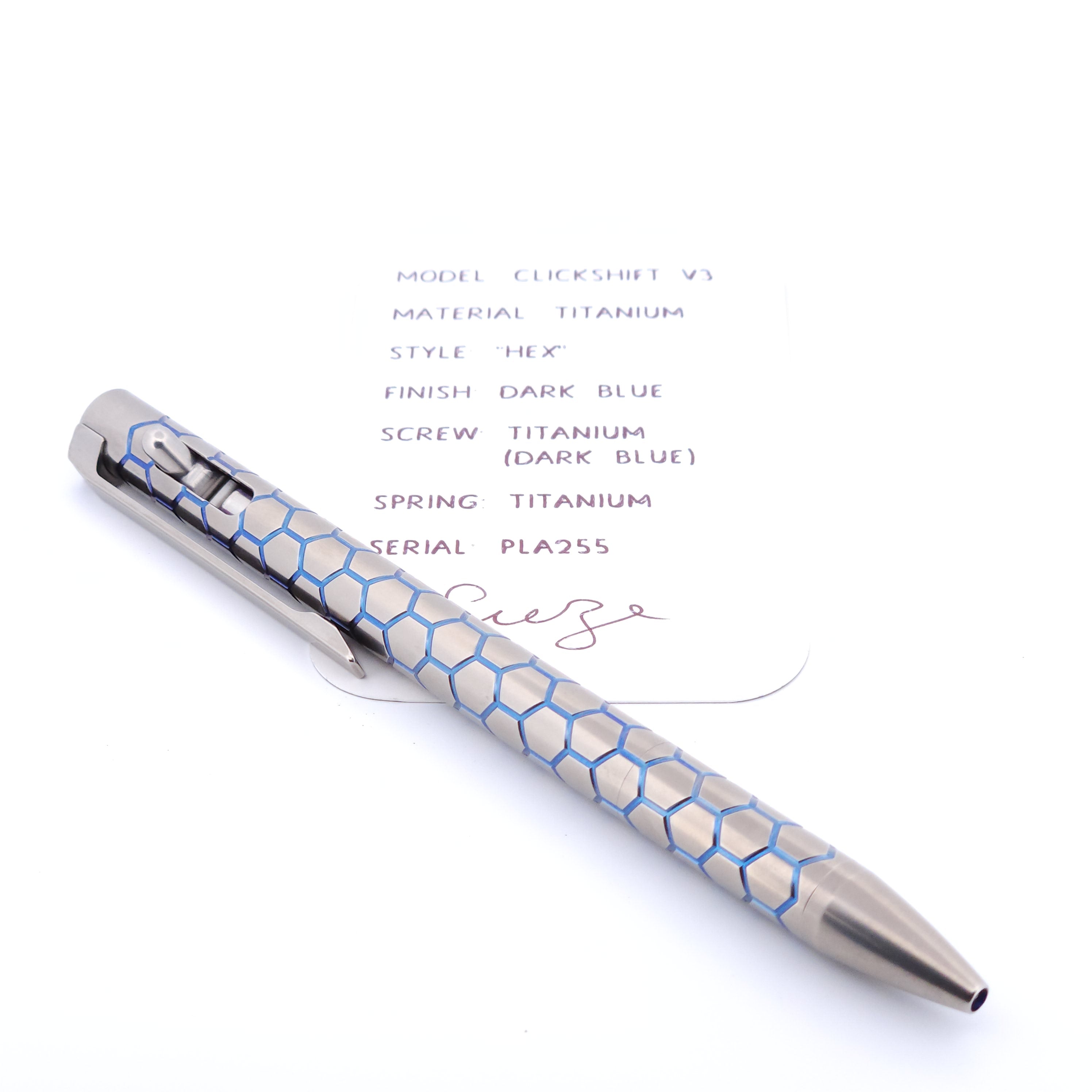 PenLab™ Custom Pen: PLA255
