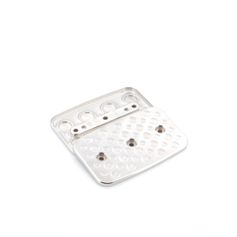 SR603 - E48 "Swiss" Plate Set - Triple Screw